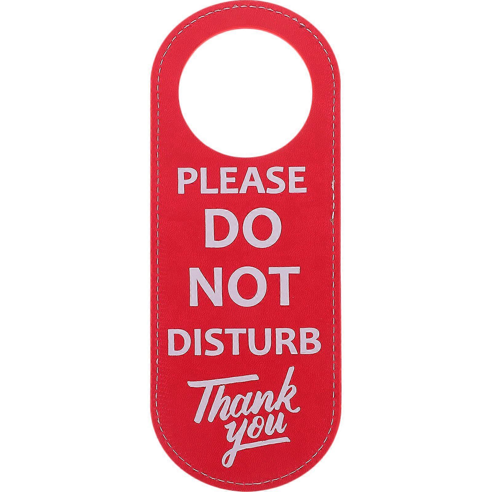 両面サイレントサインボードホテルドアノブハンガー吊り下げサイン両面サイン