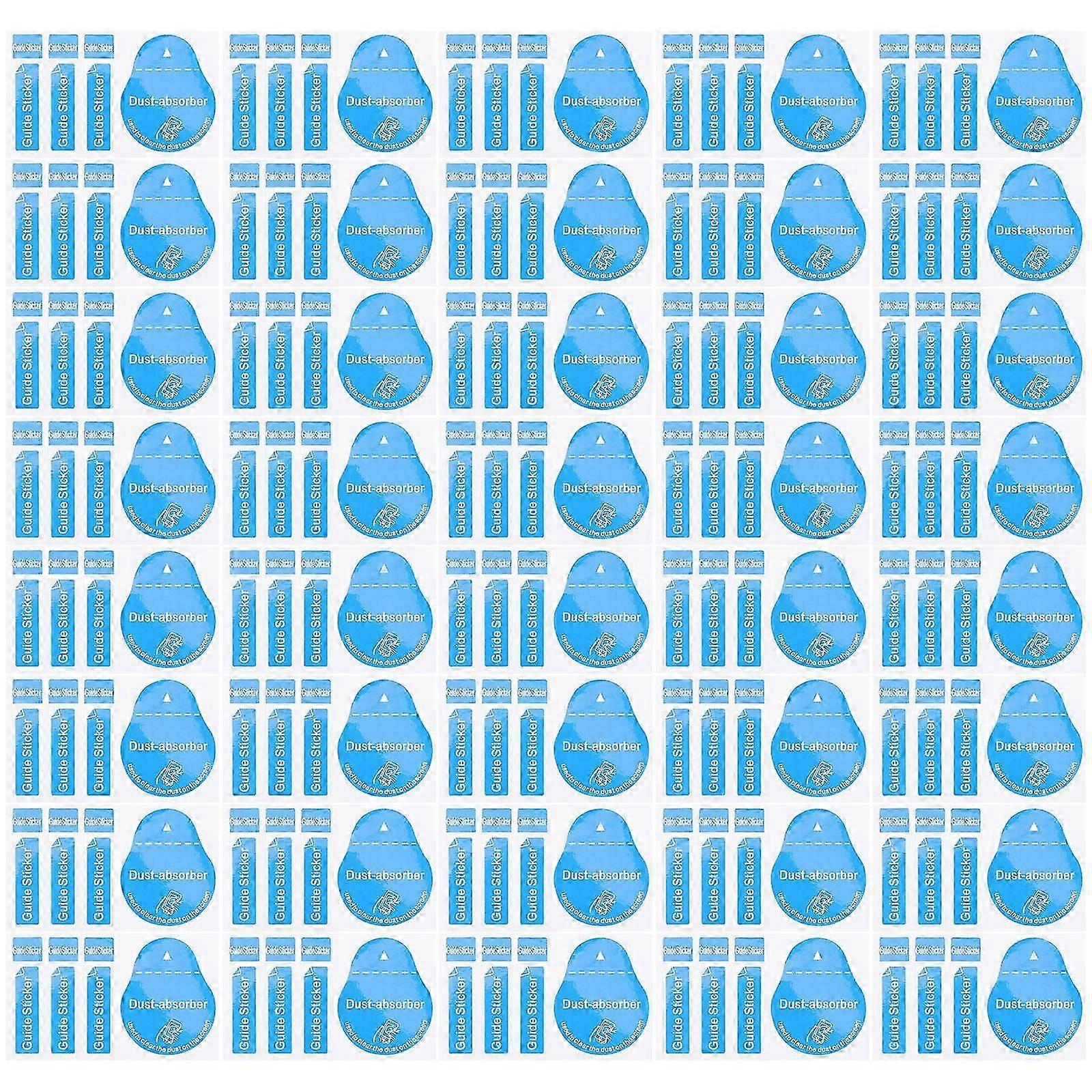 LCD Screen Dust Removal Stickers for Phone Cleaning 2000Pcs Blue