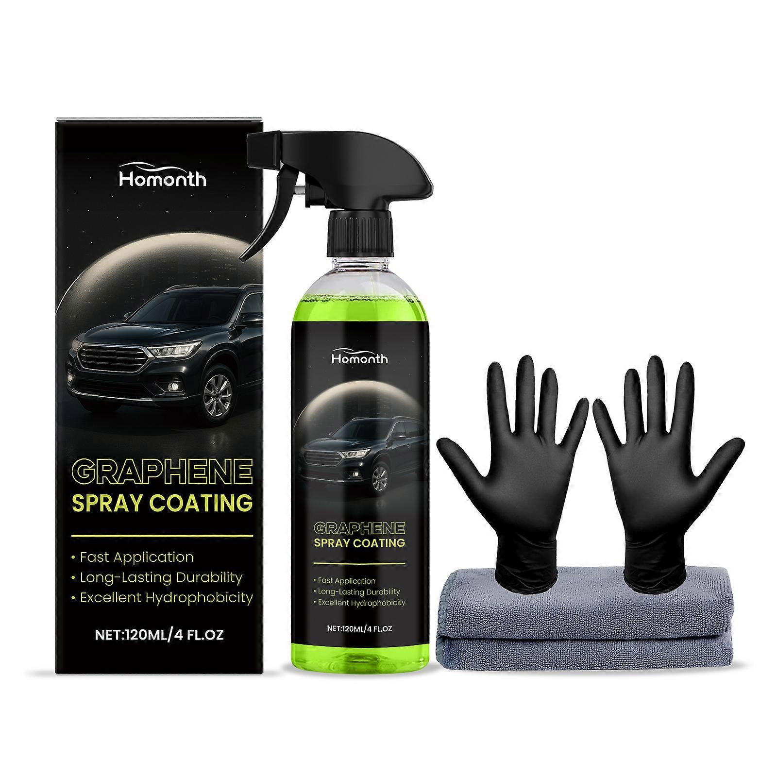 Homonth Ceramic Coating Spray Three-In-One Anti-Fouling Cleaning And Enhancing Efficiency Car Maintenance Gloss Coating Spray