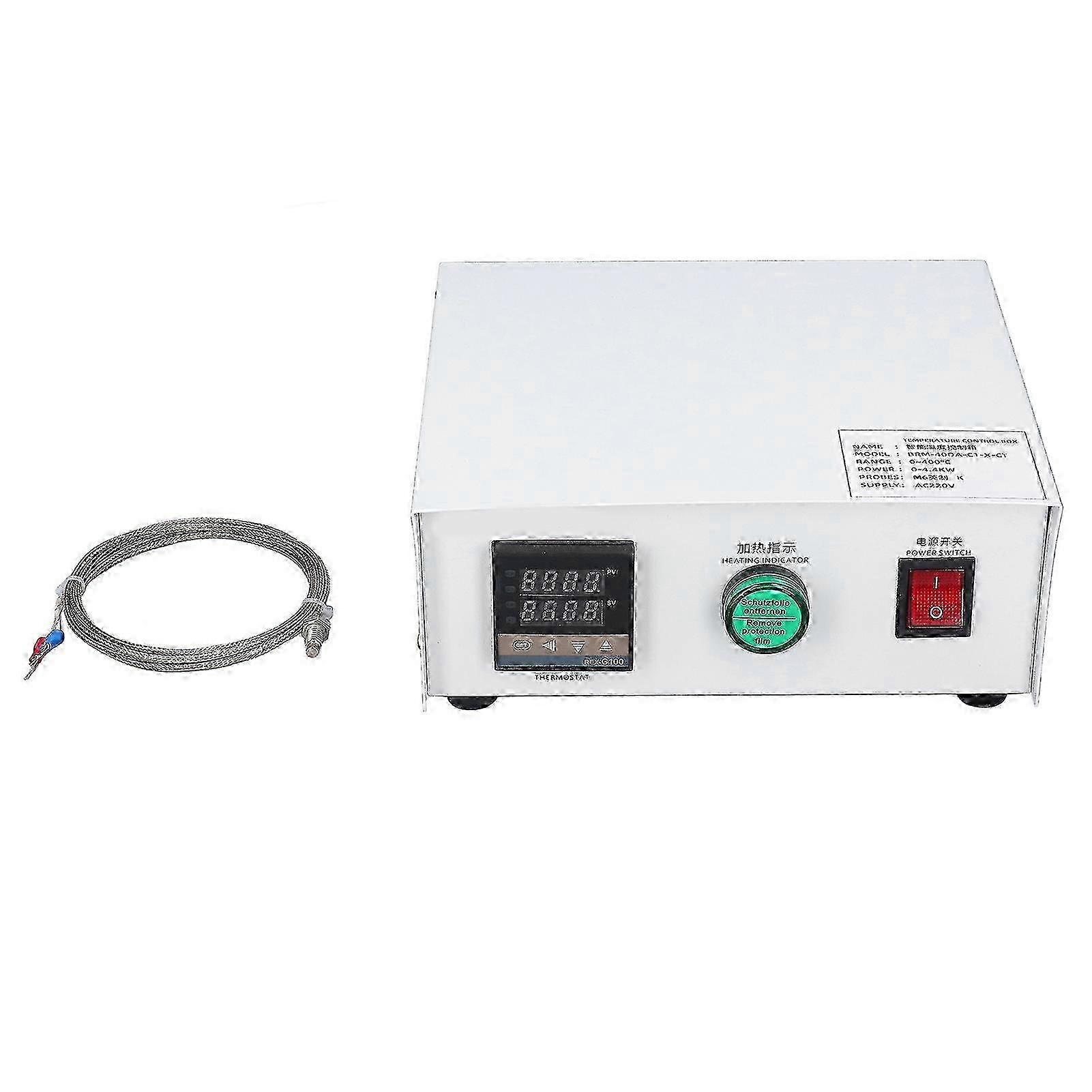 Pid Temperature Controller Self Tuning Control Box 0~400 Imperial M6 Brm40dac1xct Ac220v(3meter )