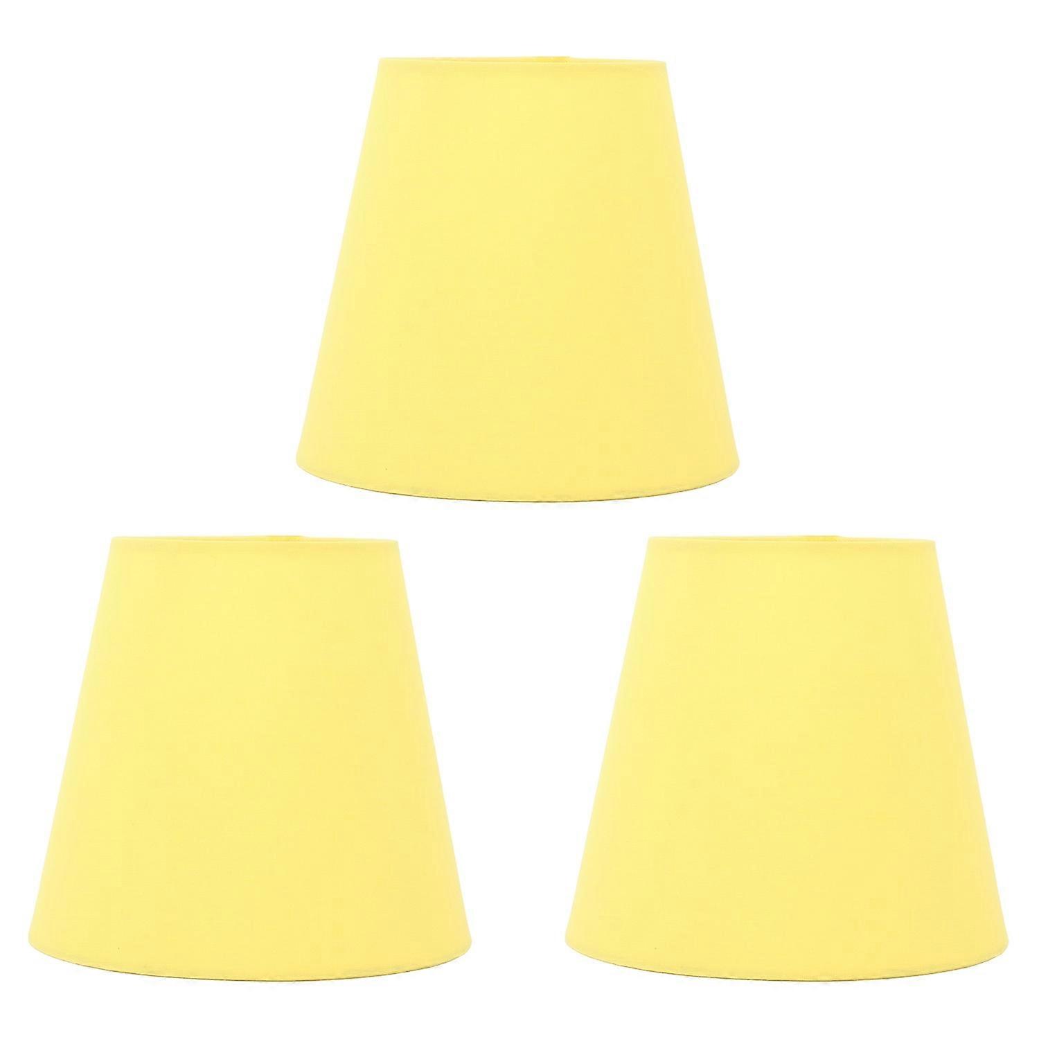 3pcs Cloth Fabric Lampshade Innovative E14 Intervention Type Modern Fabric Lampshade Dust Cover for 