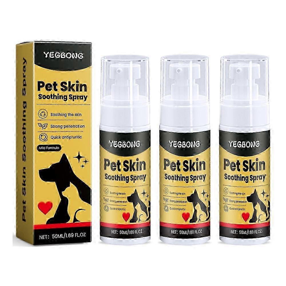 1-3X Zoomie Spray for Dogs, Pet Skin Treatment Spray