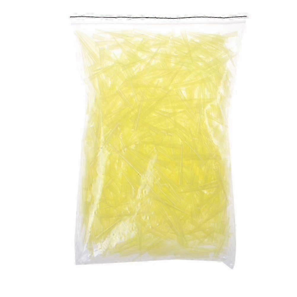 Laboratory Clear Yellow Lab Liquid Pipette Pipettor Tips 1000 Pcs TOP