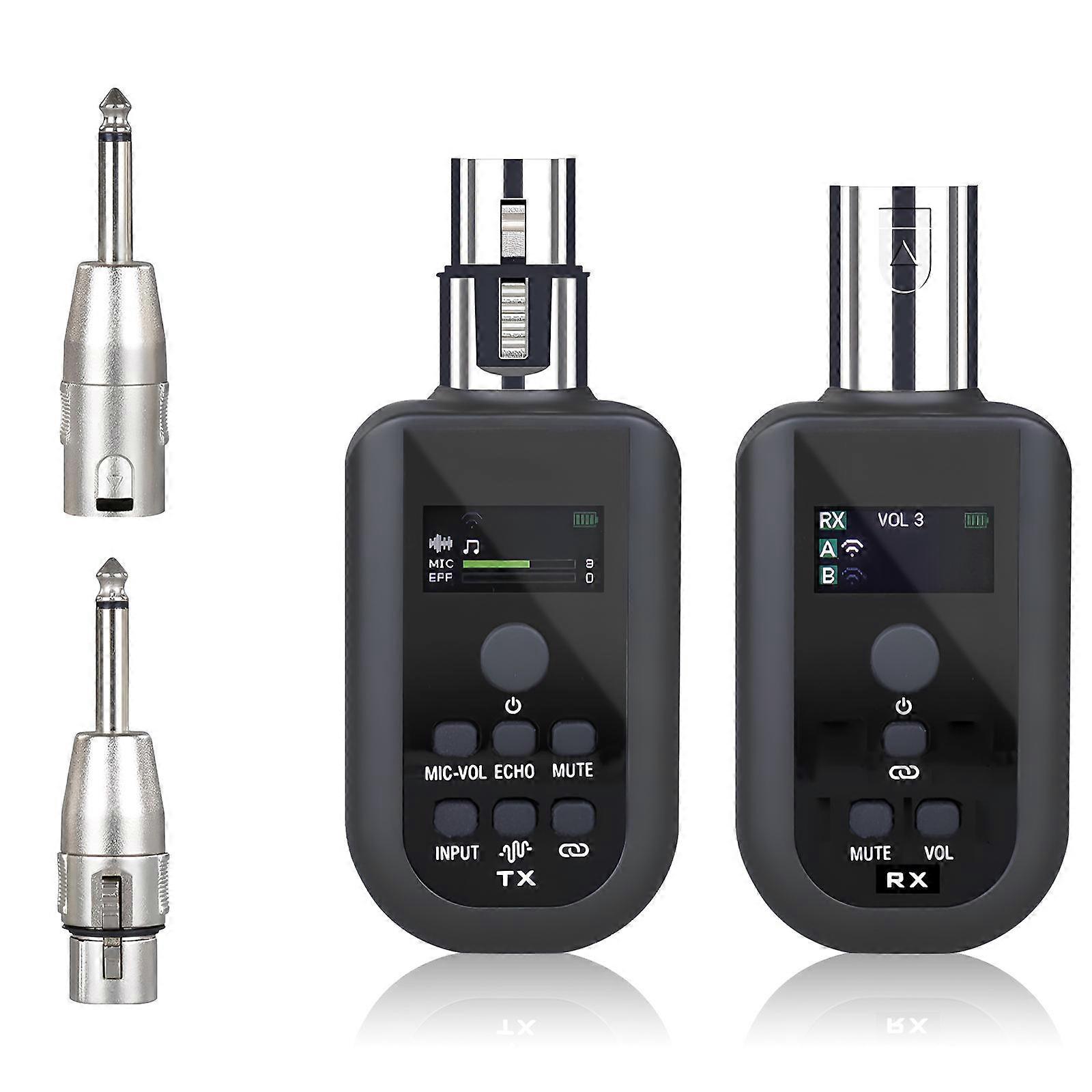 Wireless Microphone System Xlr Wireless Audio System for 1Set Microphone Use