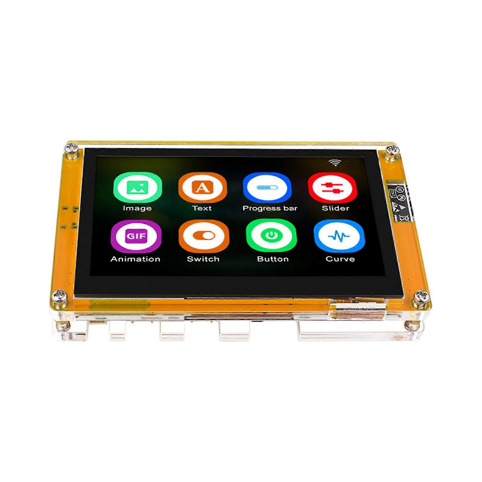 Development Board Kit for   4.3inch Colorful Display Clear Acrylic Case Bracket Kit Protector Case Multicolor
