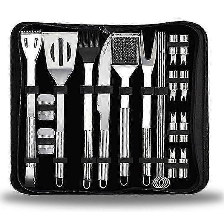 20 in 1 Outdoor Tableware Set Camping Barbecue Tableware Picnic Tool Set