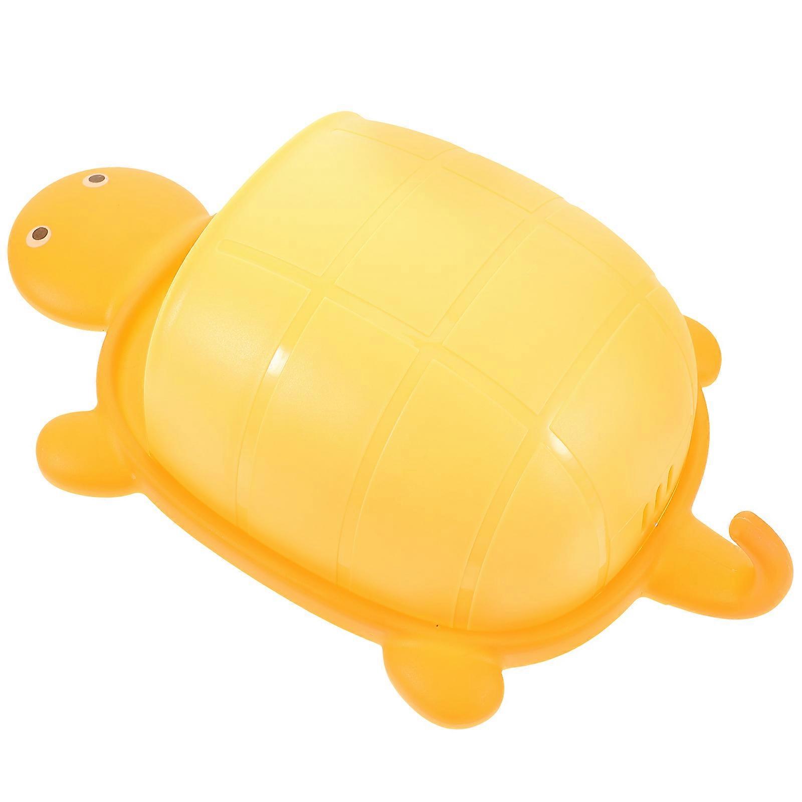 Orange Cartoon Turtle Toothbrush Holder Rack for Bathroom