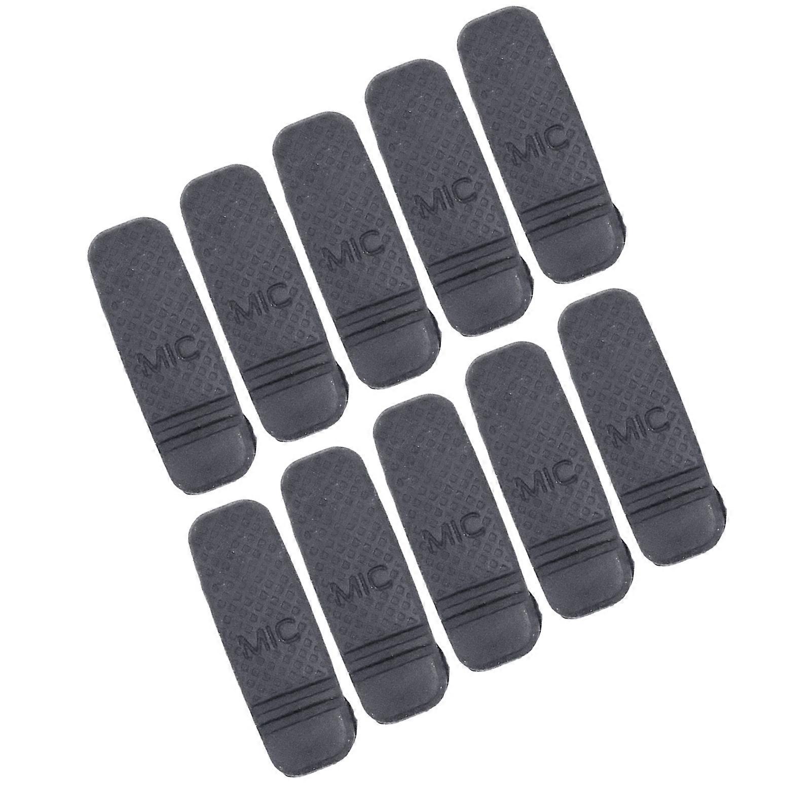 Two Way Radio Earpiece Port Protective Caps Cover Headphone Jacks Dust Protector Suitable for 888S Handheld Transceivers Multicolor