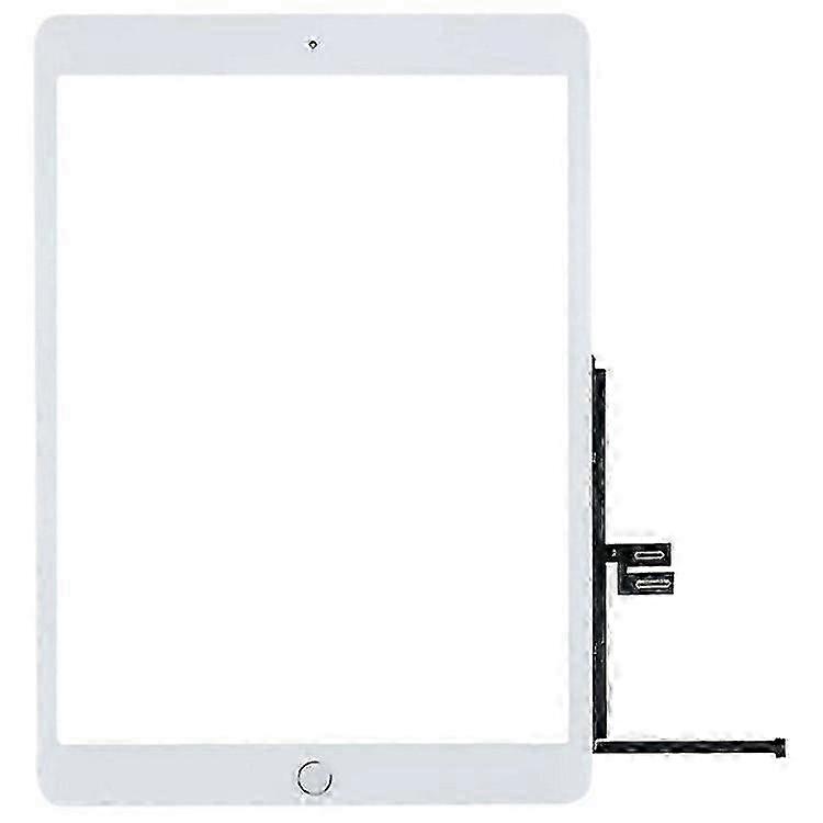 m Compatible For iPad 10.2 (2021) Grade C Digitizer Touch Screen Glass with Home Button Replacement Part (without Logo)