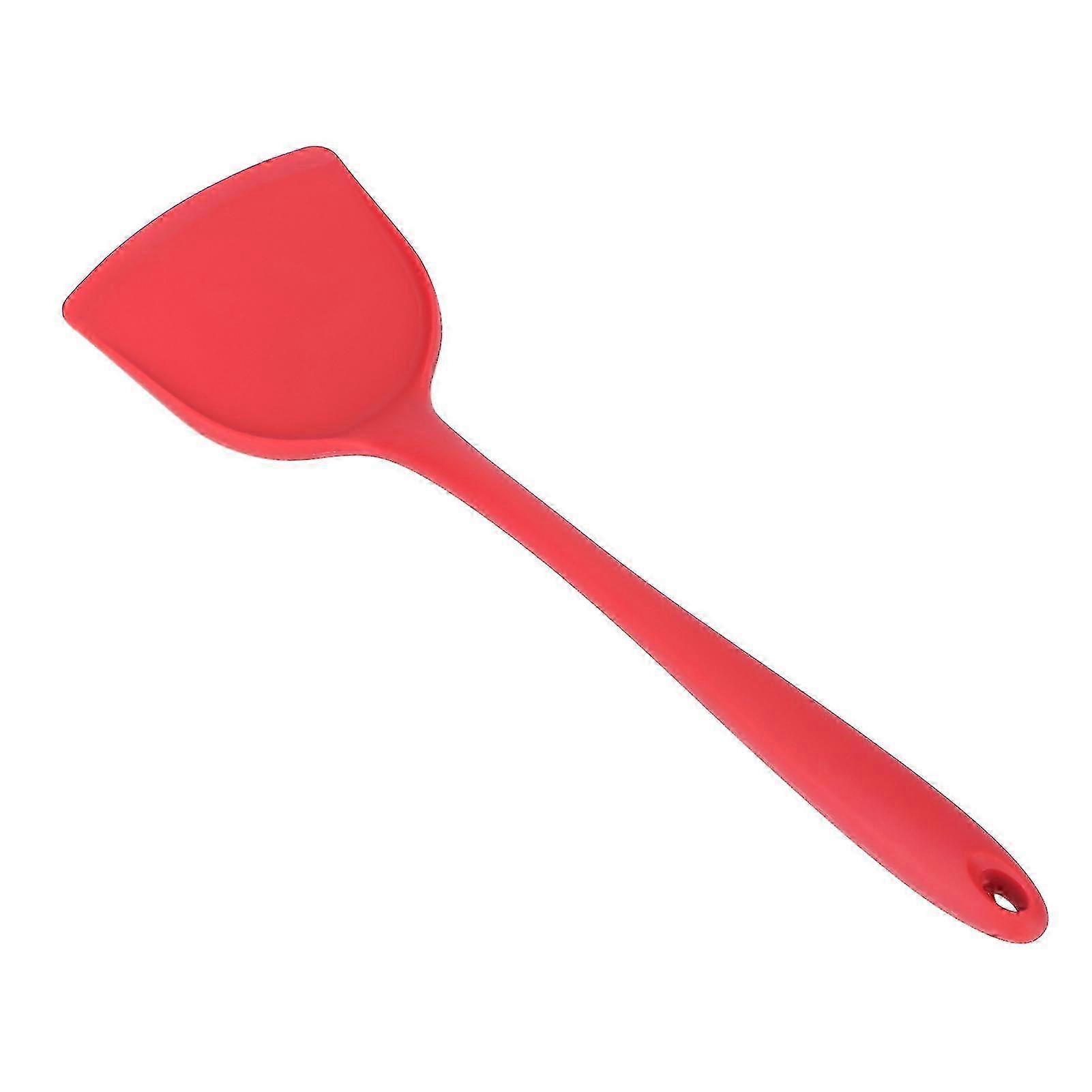 2025 Multifunctional Silicone Wax Spatulas Reusable Red Waxing Sticks With Hanging Hole