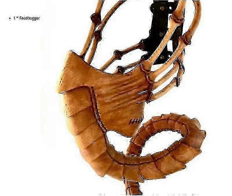 halloweenská maska facehugger kostým mimozemšťan facehugger obličejová maska face hugger kostým horor rekvizity guma strašidelná polotvář škorpión maska-ccba