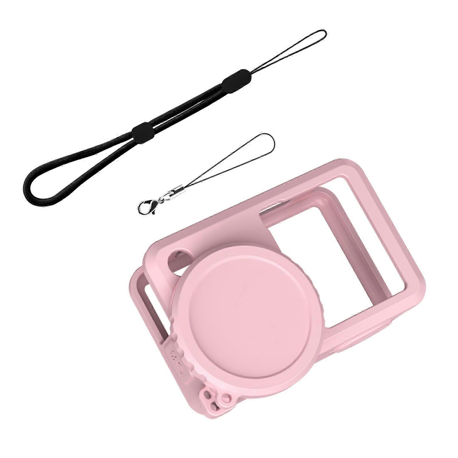 360 Protective Silicone Protective Case Lens Cap Protective Shell for ACTION 6 Cameras Extreme Environment Multicolor