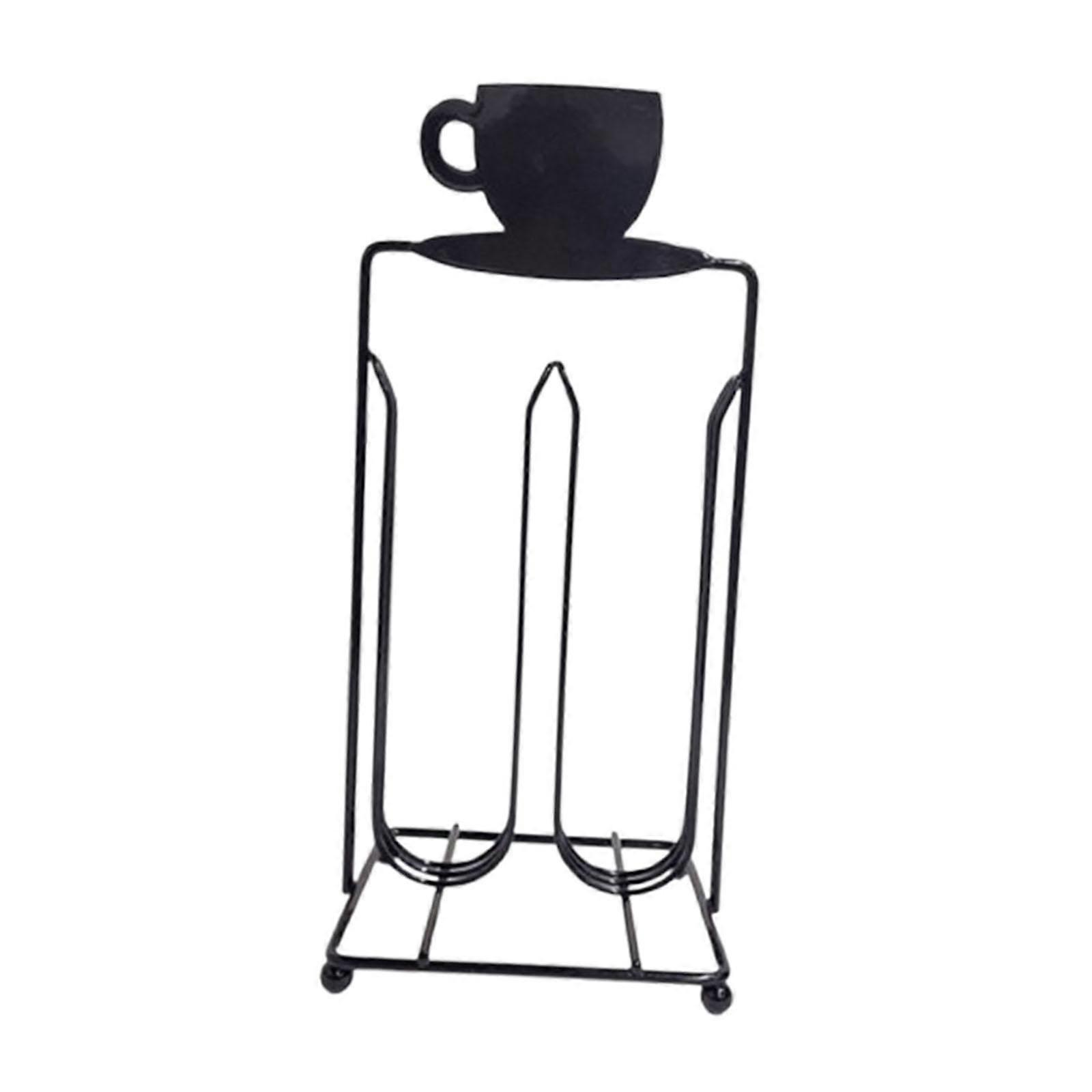 Coffee Pod Holder for 16 Capsules, Durable Iron Countertop Organizer with Sleek SpaceSaving Design