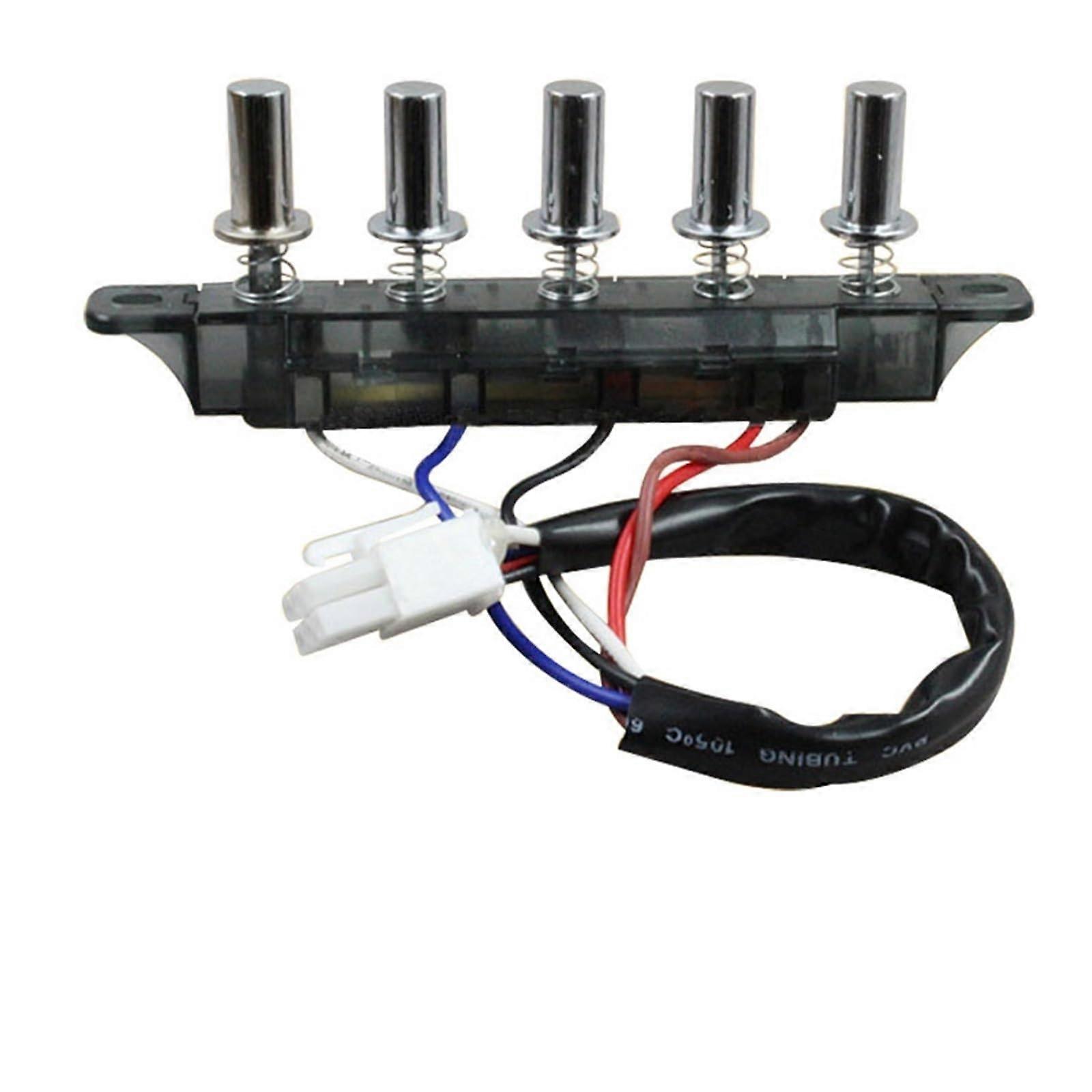 Range Hood 5 Button Control Panel Switch Replacement with OneTouch Operation for Kitchen