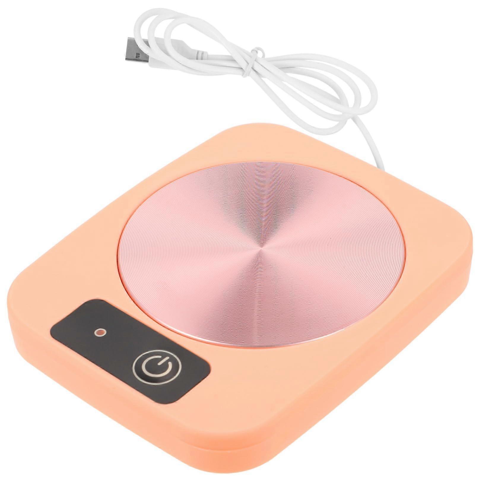 Coffee Mug Warmer USB Powered for Desk Office Home, Compact Safe Heating for Coffee Tea Cocoa