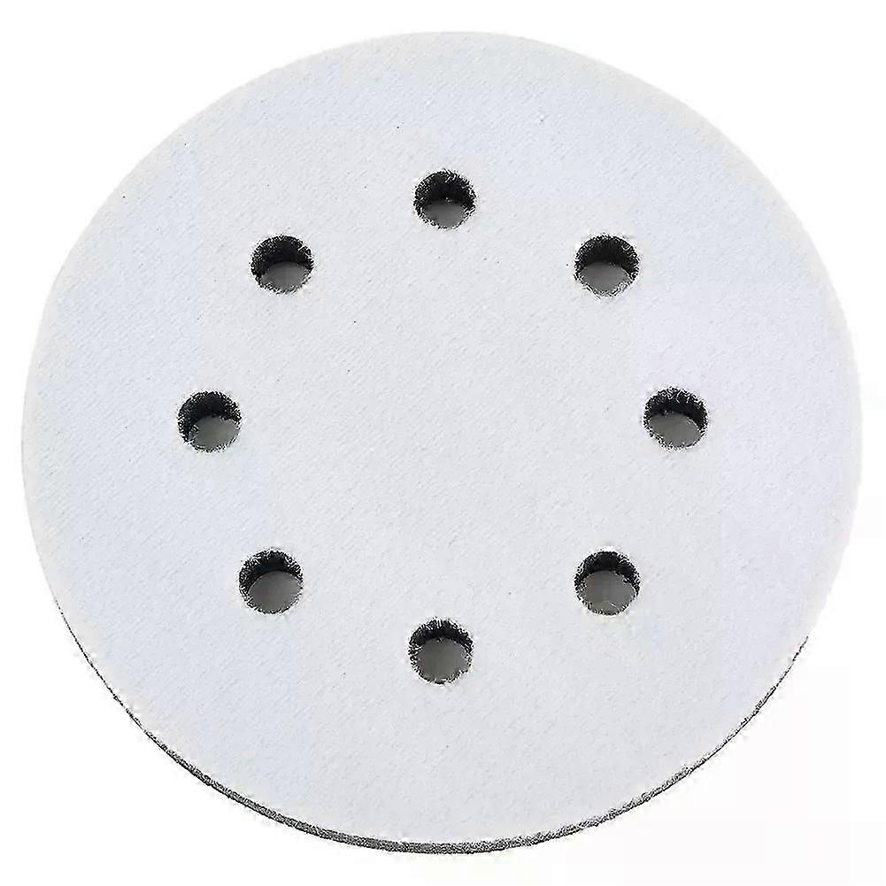 5 Inch 125mm 8 Holes Sanding Pad Soft Interface Polishing Disc Hook And Loop Protective Pad Sponge Cushion Buffer Backing Pad