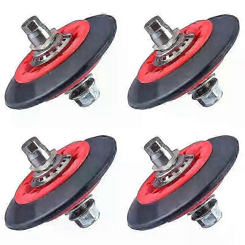 4 Pack of 4581EL2002C Dryer Drum Roller Assembly Fit for LG Kenmore GE Replace Part 4581EL3001C PS8260240