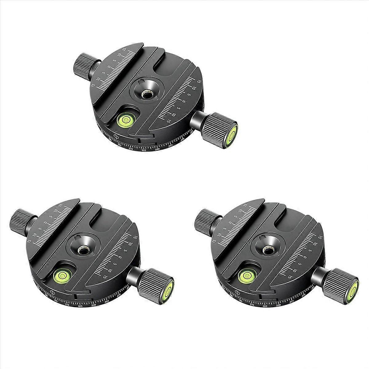 Panoramic Rotating Quick Release Plate Clamp Tripod Gimbal