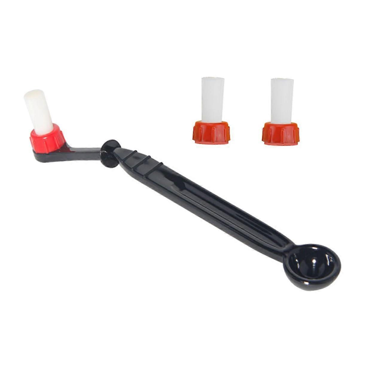 Espresso Machine Cleaning Brush Set with Inclined Head, HeatResistant Bristles, Ergonomic Handle