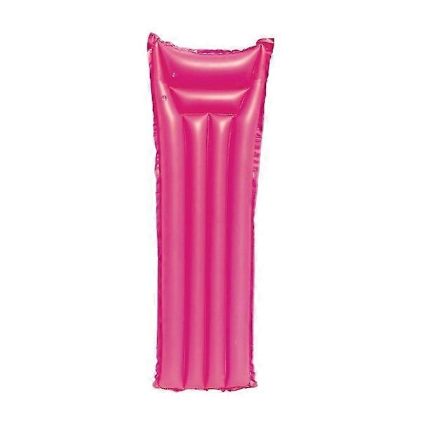 Inflatable Pool Air Bed Mat Pool Floating Row PINK pink