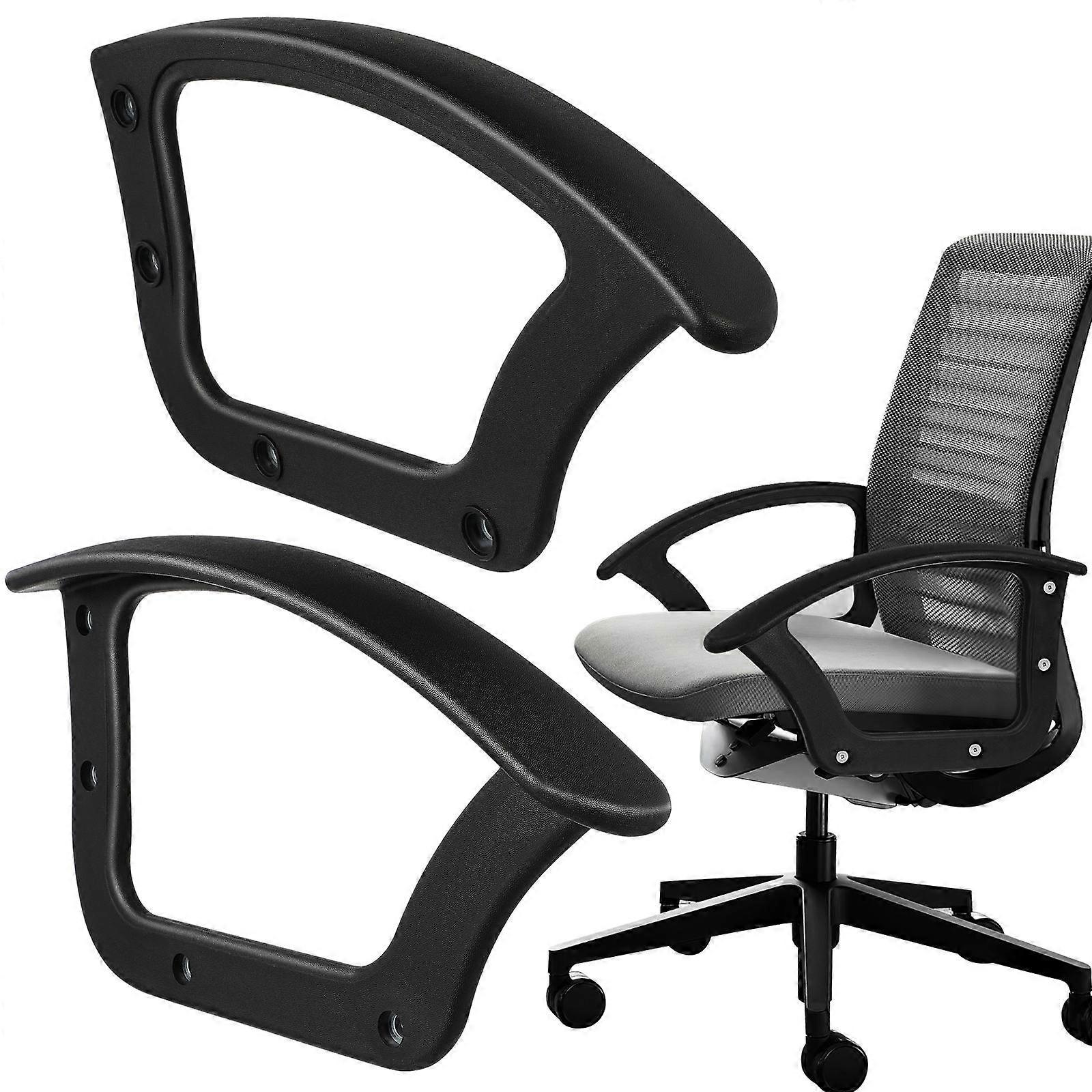 2pcs Office Chair Arm Replacement Surrounding Rings and Circles