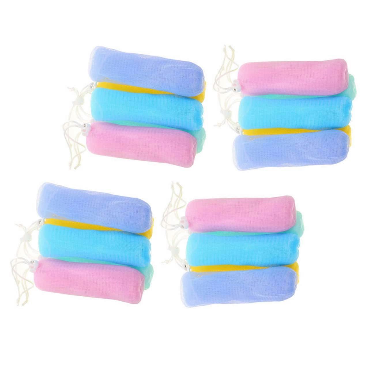 20pcs Mesh Soap Saver Bags for Shower, MultiLayer Exfoliating Pouch with QuickDrying Design