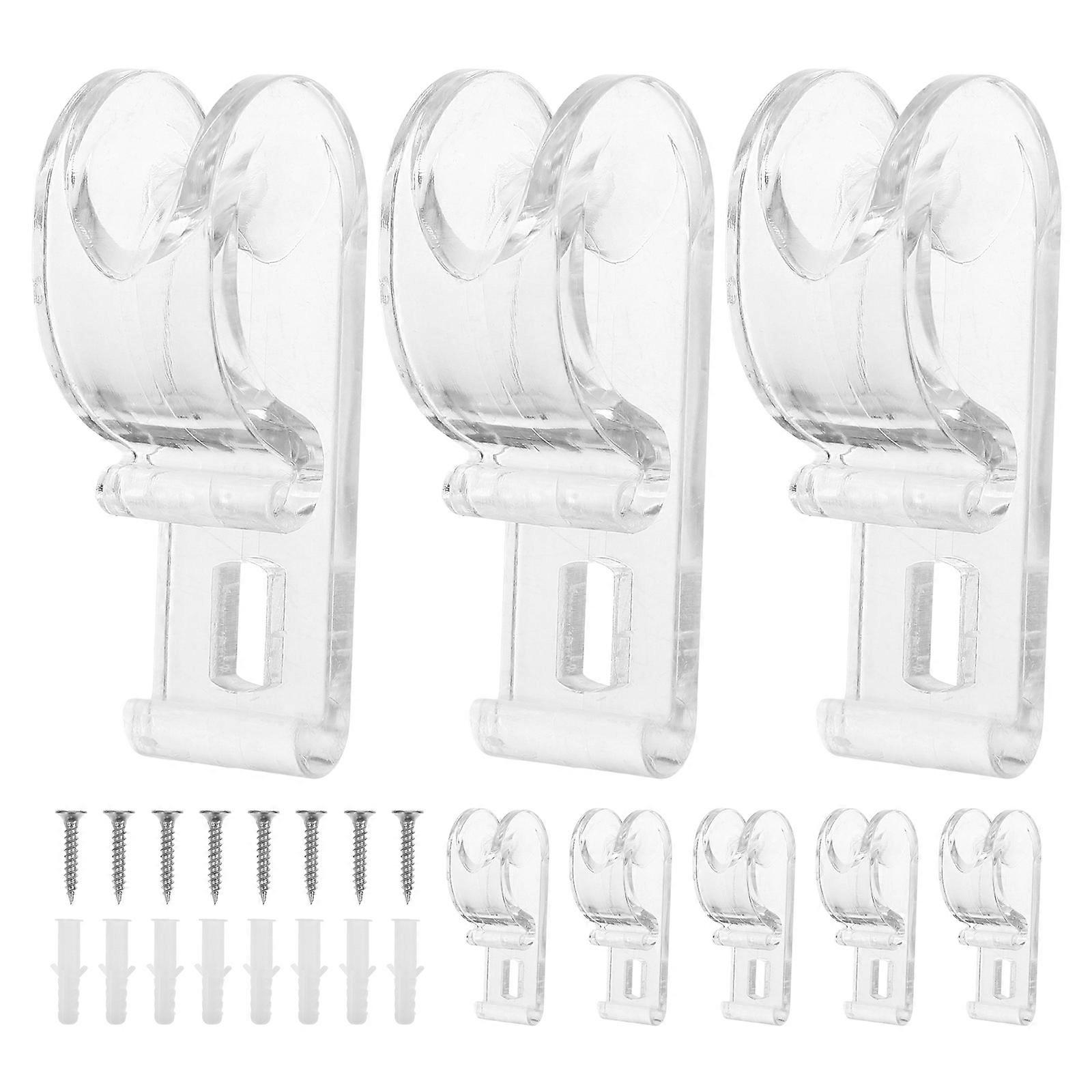 Roller Blind Accessory Set for Corded Window Blinds Transparent