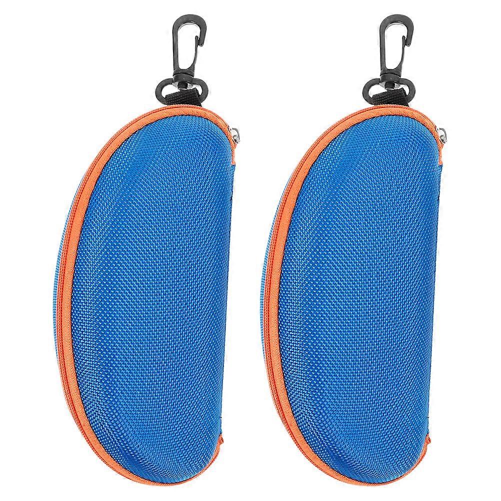 WORGEOUS 4 pcs Swimming Goggle Case for Swim Goggles Sunglasses Protective Storage Organize Case