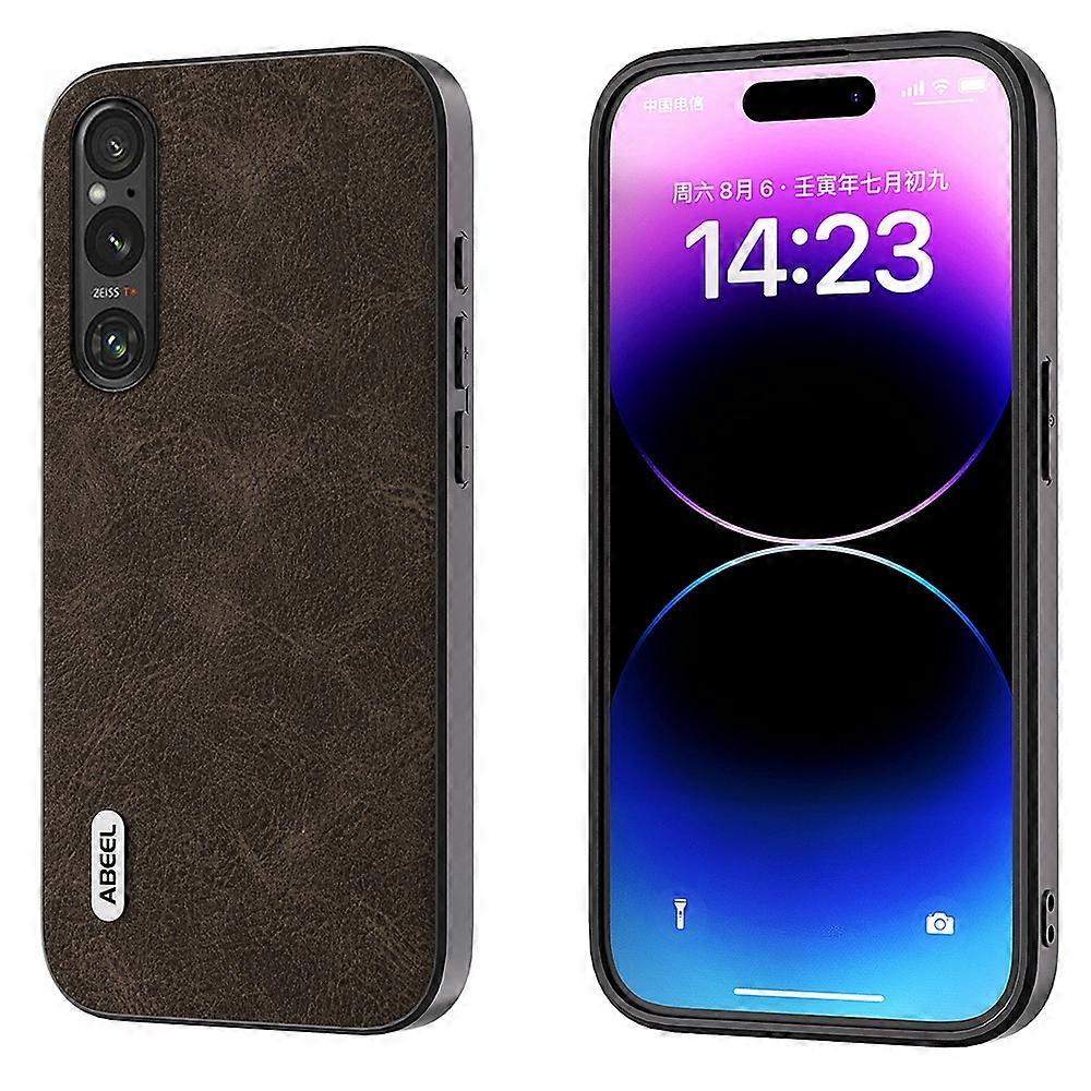 ABEEL Dream Litchi Texture PU Funda para teléfono