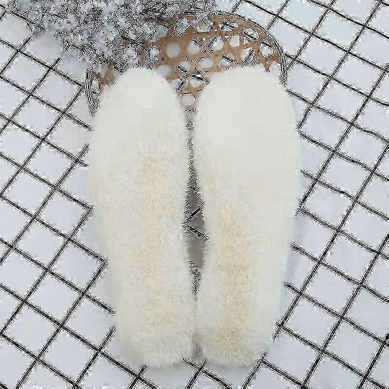 جلد الغنم النعال سوبر سميكة قسط أحذية النعال ، دائم رقيق اضافية $الصوف النعال جلد الغنم حذاء إدراج استبدال العالمي للنساء الرجال مريح