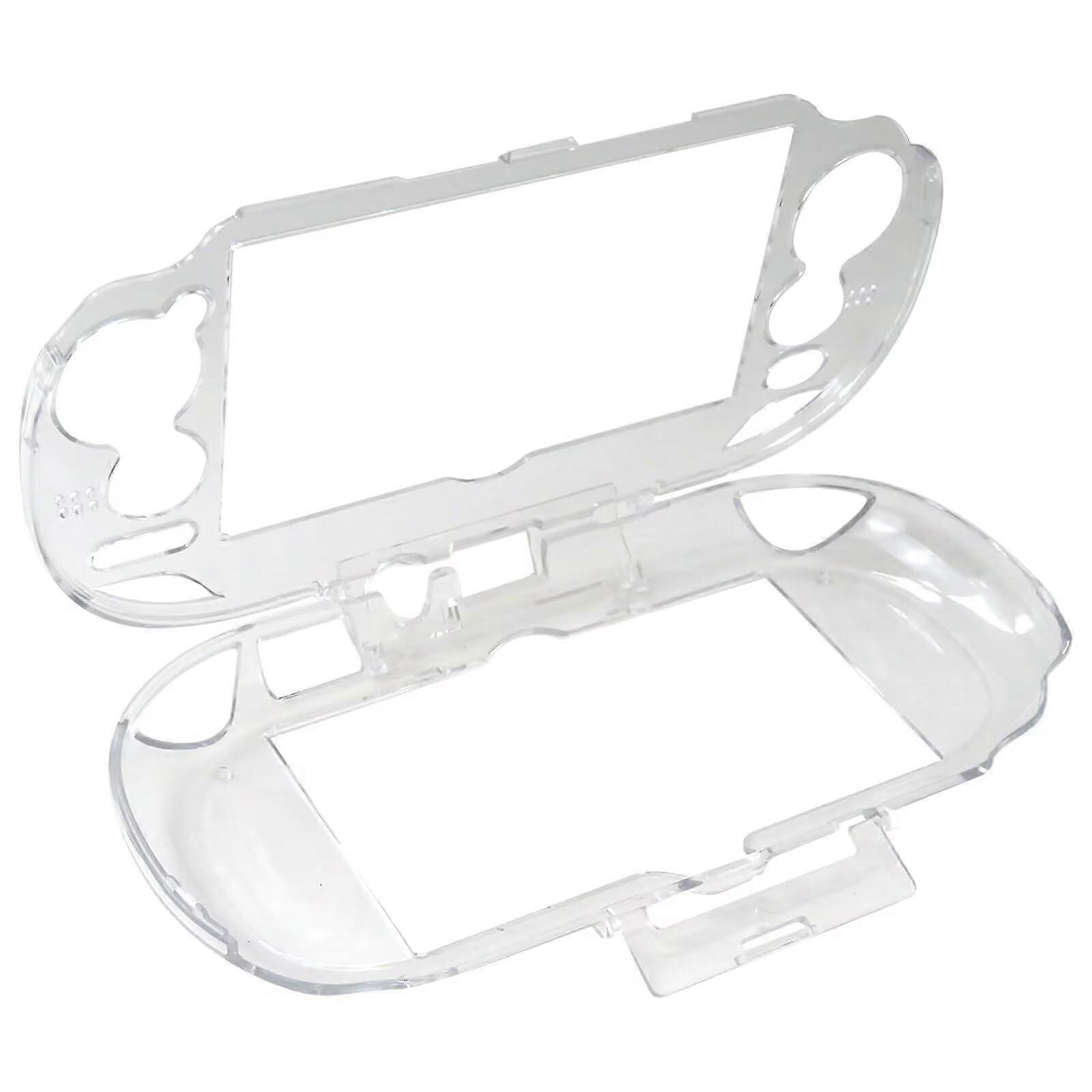 Protective Case Crystal Clear Full Coverage Shell with Scratch and Dust Shield for Sony PlayStation Vita