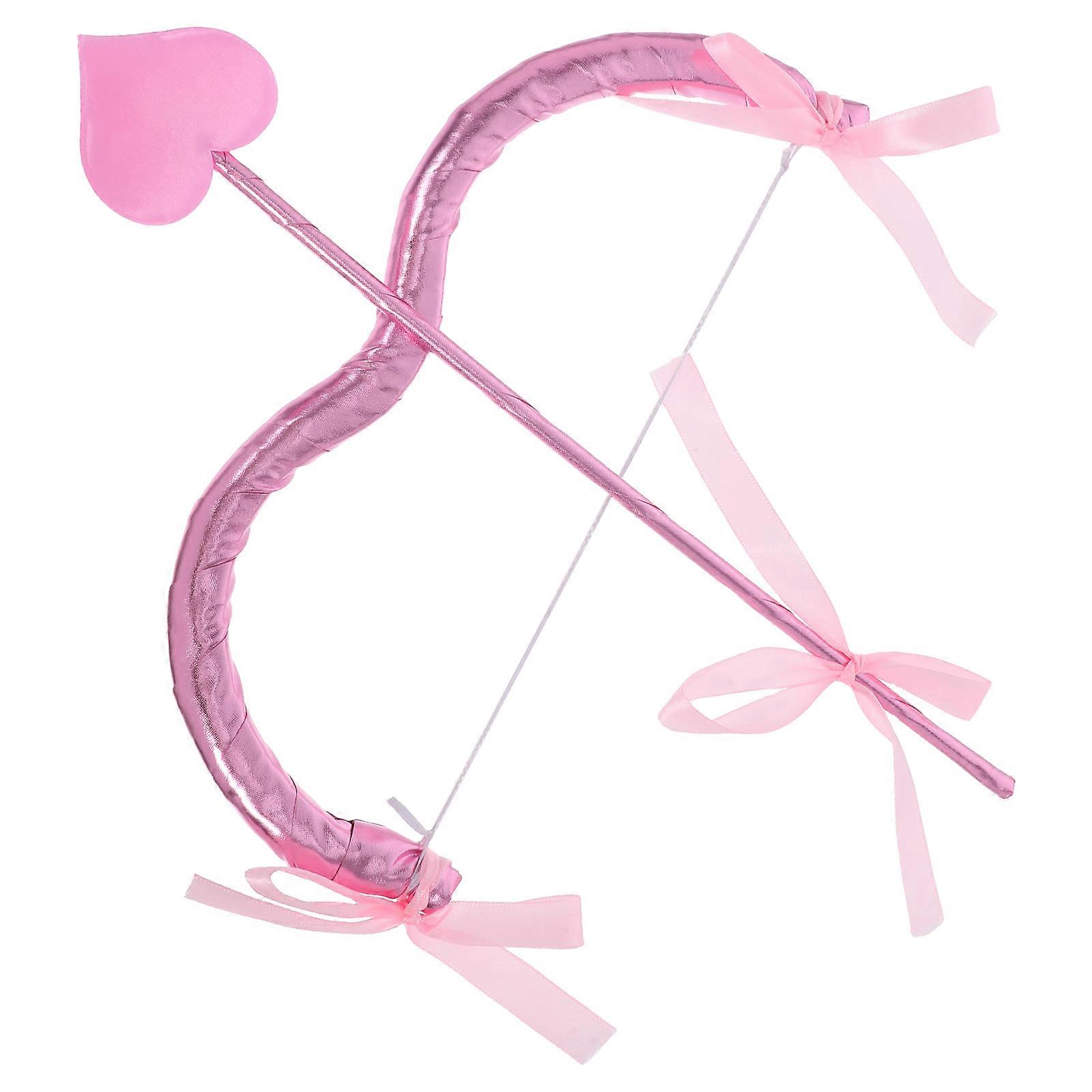 Violet Cupid Bow and Arrow Set for Costume Role Play 1Set Party Accessory