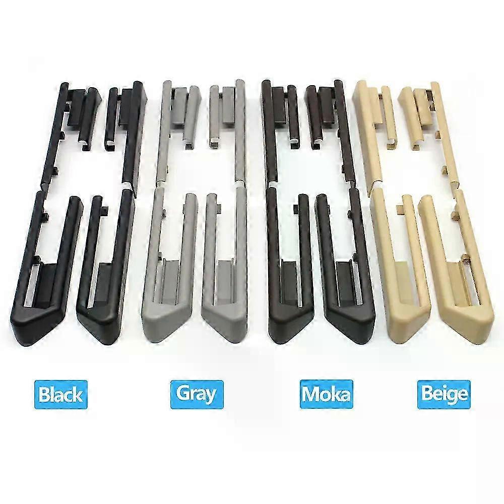 Garniture de rail de siège avant coulissant pour BMW X5 X6 E70 E71 E72 (2007-2014) - 4 couleurs, conduite à gauche et à droite