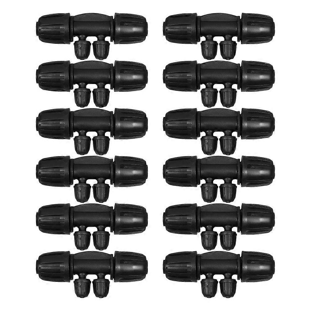 Drip Irrigation Connectors Quick Connect Set 48Pcs for Efficient Watering