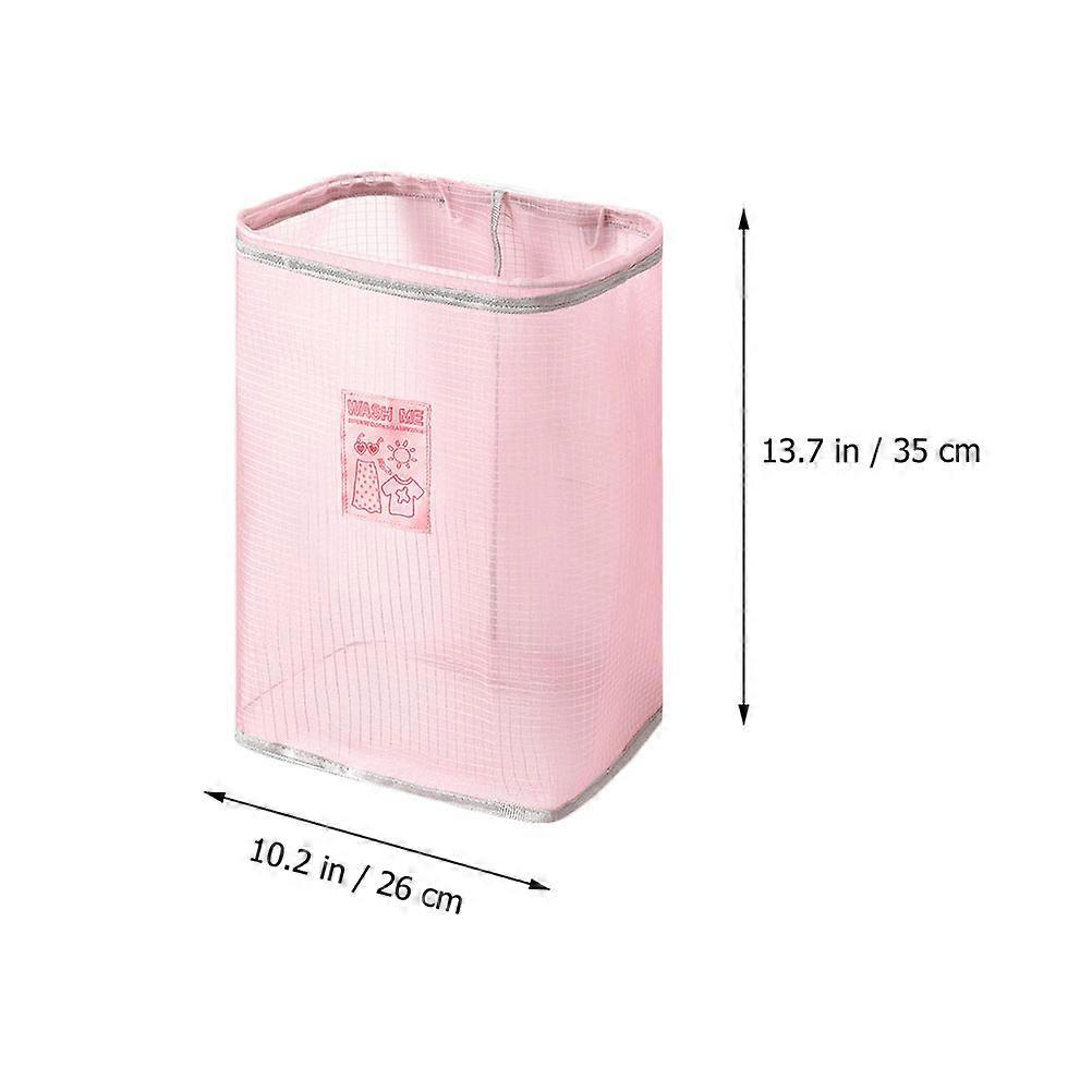 Foldable Clothes Basket Wall Mounted Laundry Hamper for Storage 1Pcs