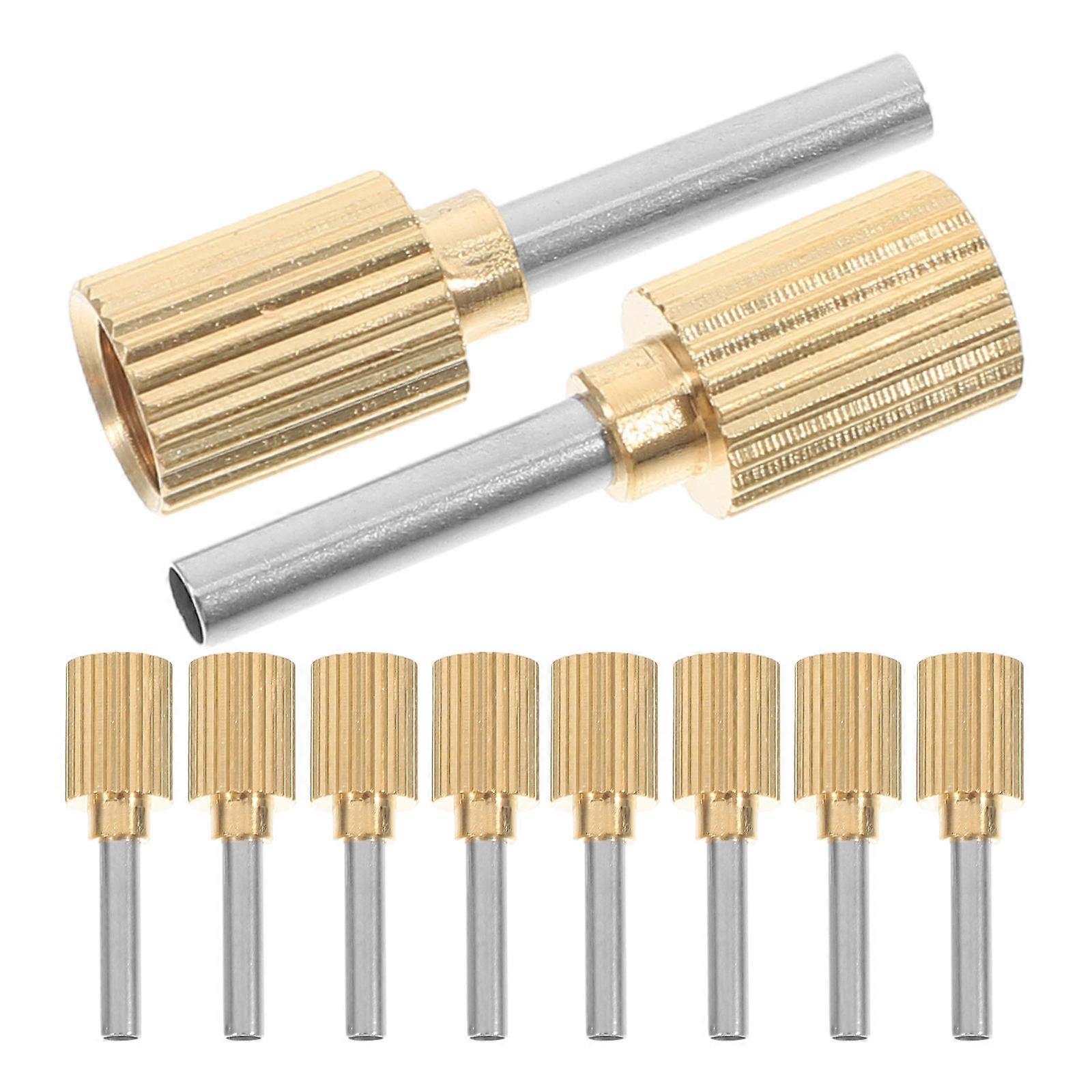 Caulk Application Nozzle Tips For Joint Filling Tasks In Home Improvement Projects 10Pcs Easy To Use Design