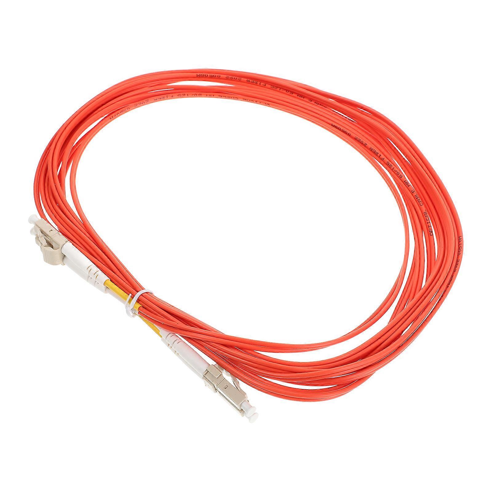Efficient Connectivity LC To LC Fiber Optic Patch Cord 2Pcs Perfect For Telecommunications And Featuring Versatile Compatibility