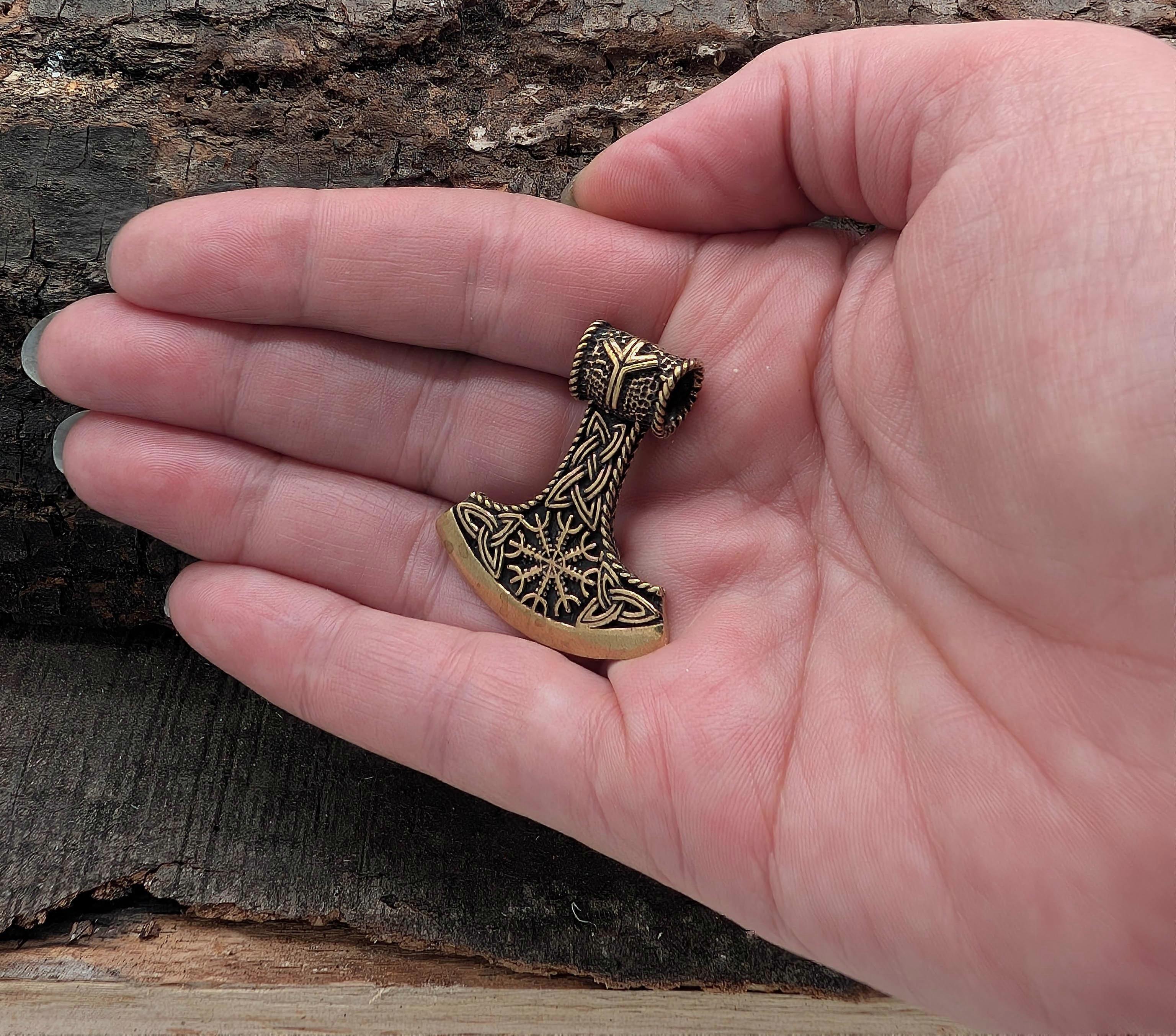 Pendentif 151 Marteau de Thor - Bronze