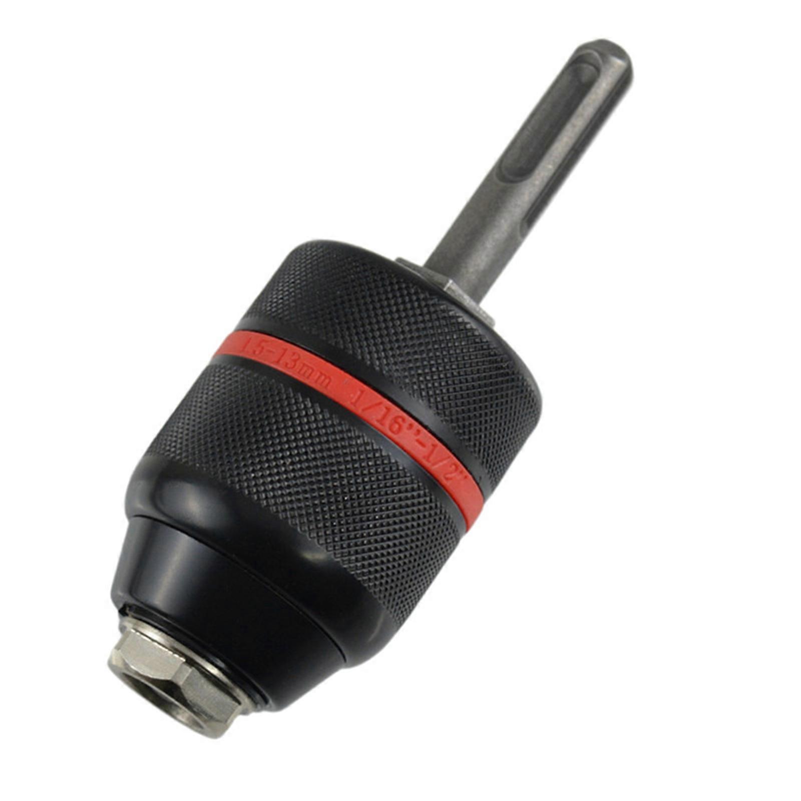 Efficient Hammer Drill Chucks Conversion Adapter Suitable for Renovations&DIYer Project with 1/2-20UNF Thread Interfaces Multicolor