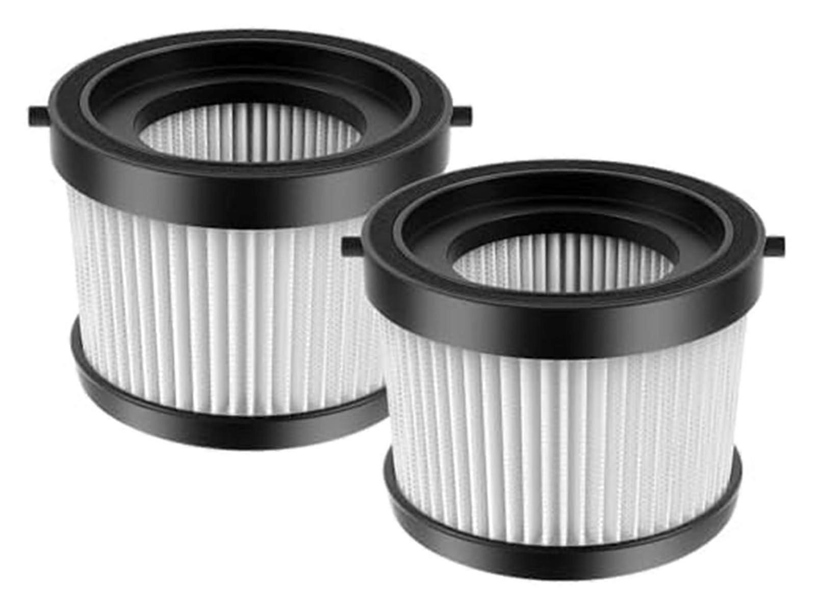 Vacuum Filter 2 Pack Replacement for DEWALT DCV501HB 20V Cordless Handheld, Captures Fine Dust