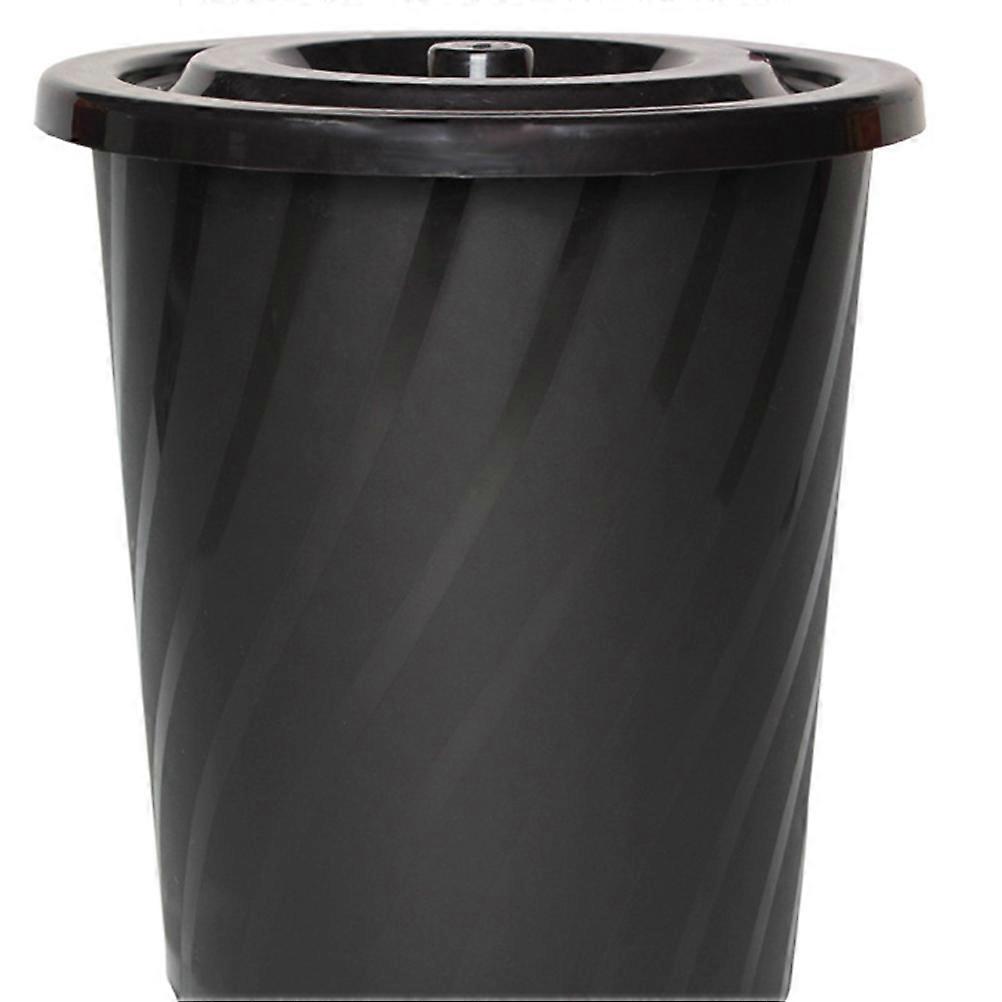 Kitchen Tea Residue Bin Trash Holding Black 26.5*17.5CM Practical
