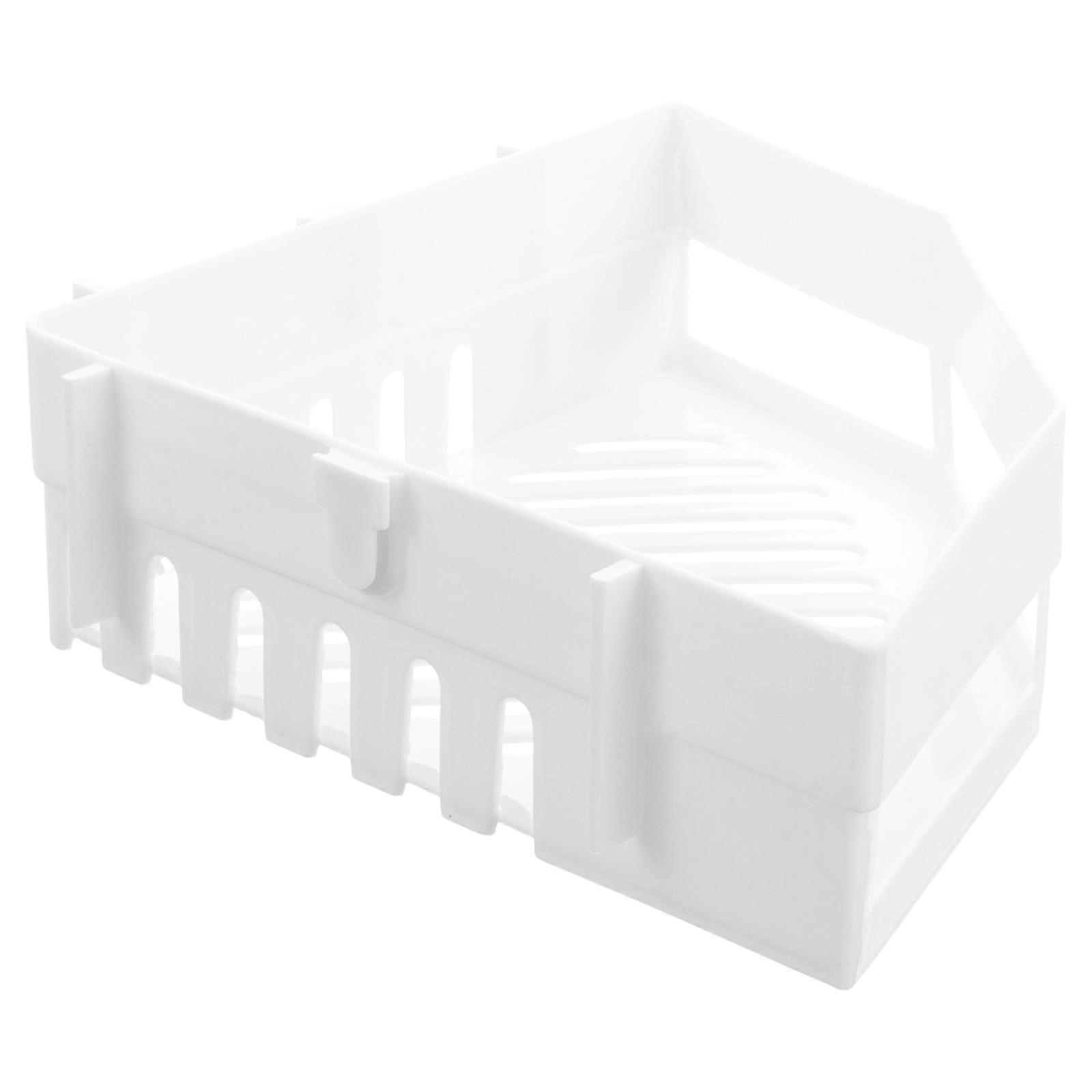 Imm Punch Free Sector Triangle Rack for Versatile Storage 1Pcs Corner Shelf