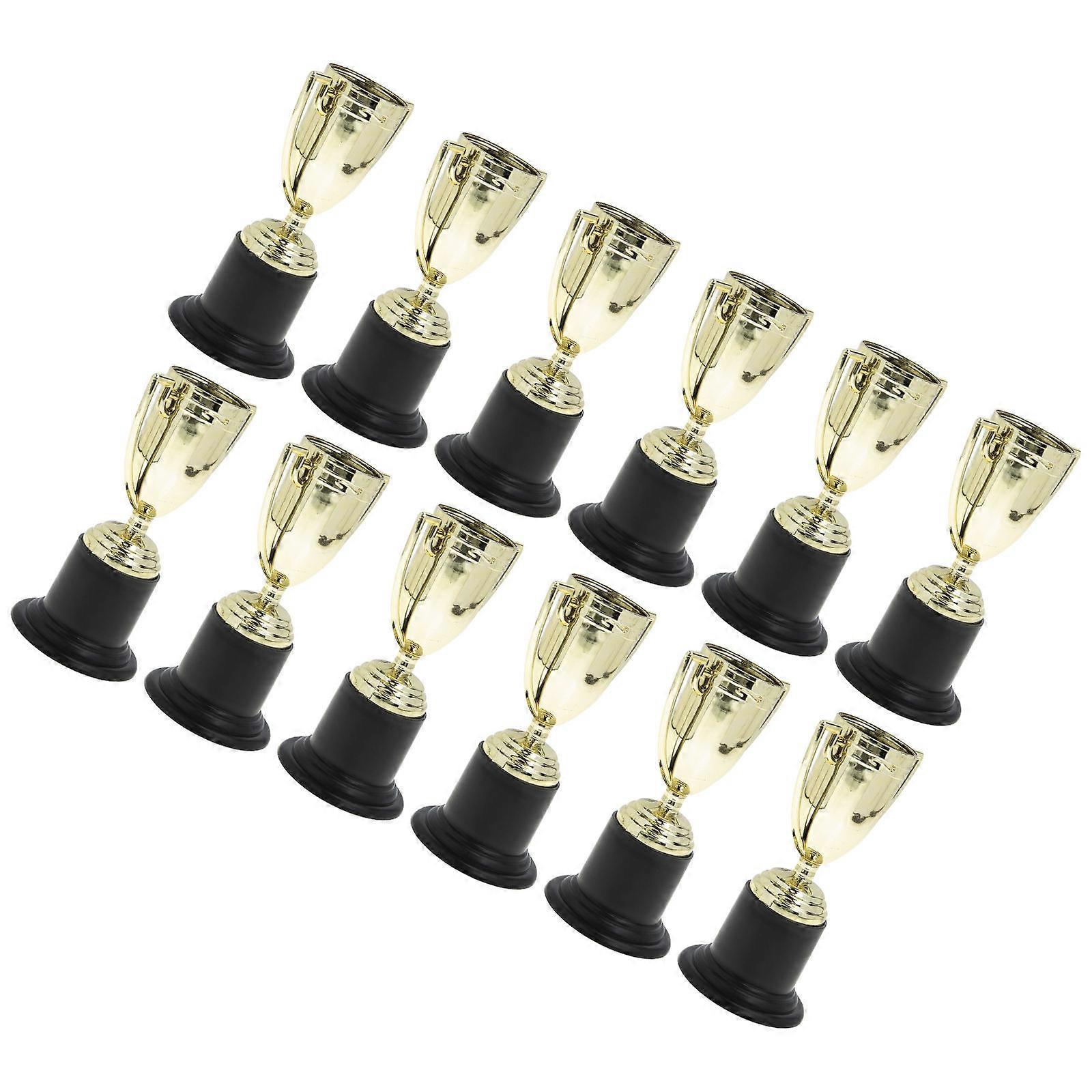 Trophy Plastic Trophy Models for Decor 12Pcs Children Prize Trophies