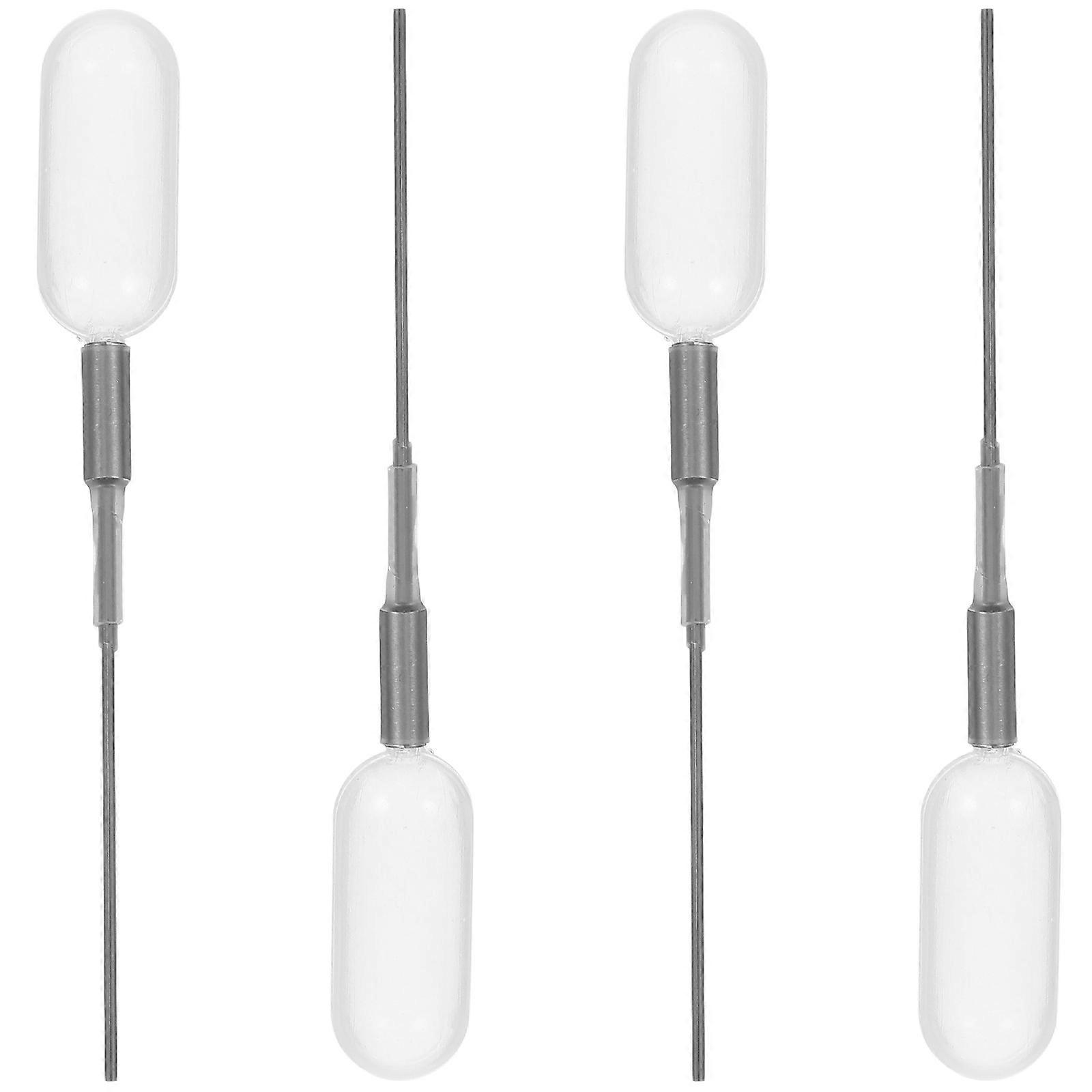 Essential Oil Pipettes Dropper for Liquid Transfer 4Pcs Clear Plastic Set