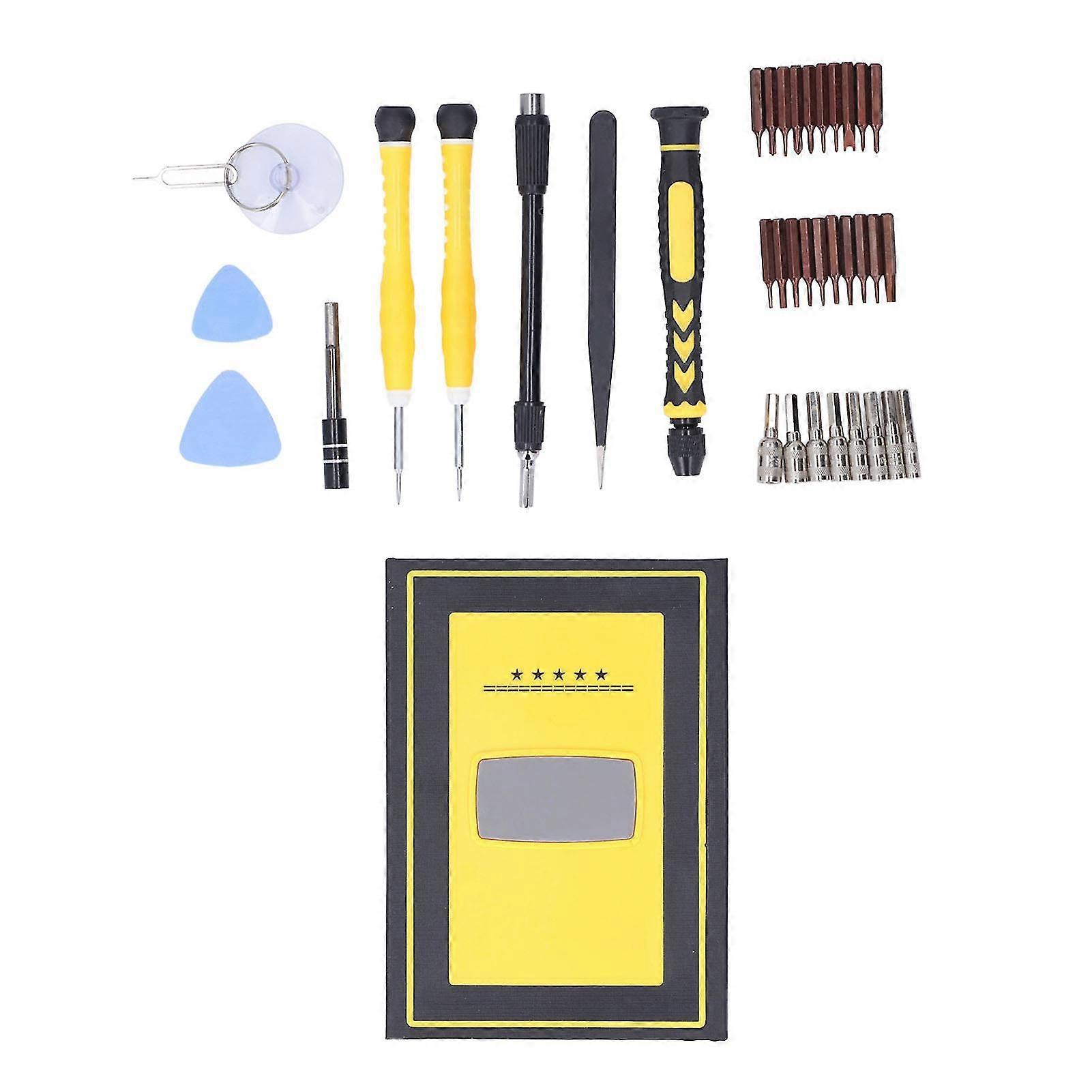 25-26 Multifunctional Repair Tool Set Screwdriver and Bit Assortment Socket Kit for Electronics Removal