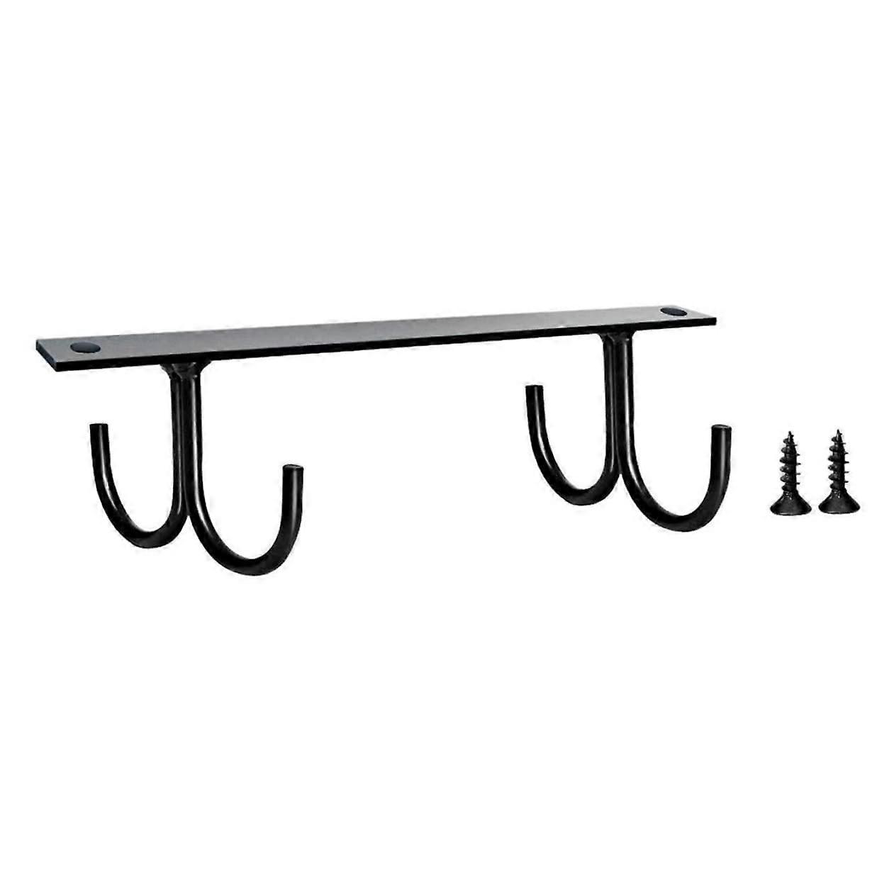 Under Cabinet Mug Holder with Hooks SpaceSaving Coffee Cup Storage Rack for Kitchen