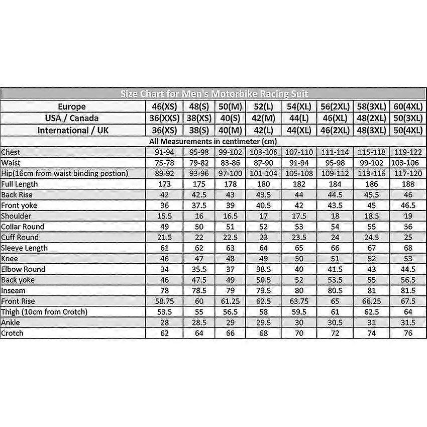 Men’s Leather Racing Motorbike Suit 1-piece Motorcycle Biker Protective Gear-03