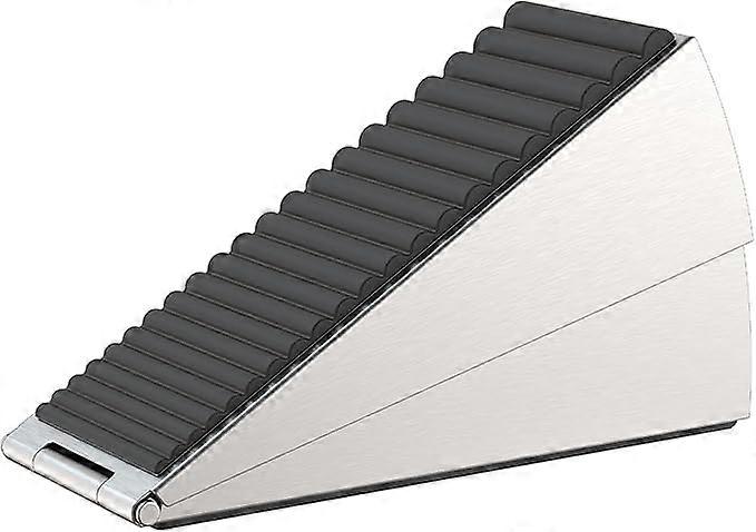 Sturdy, spring-loaded, adjustable, strong and durable doorstops