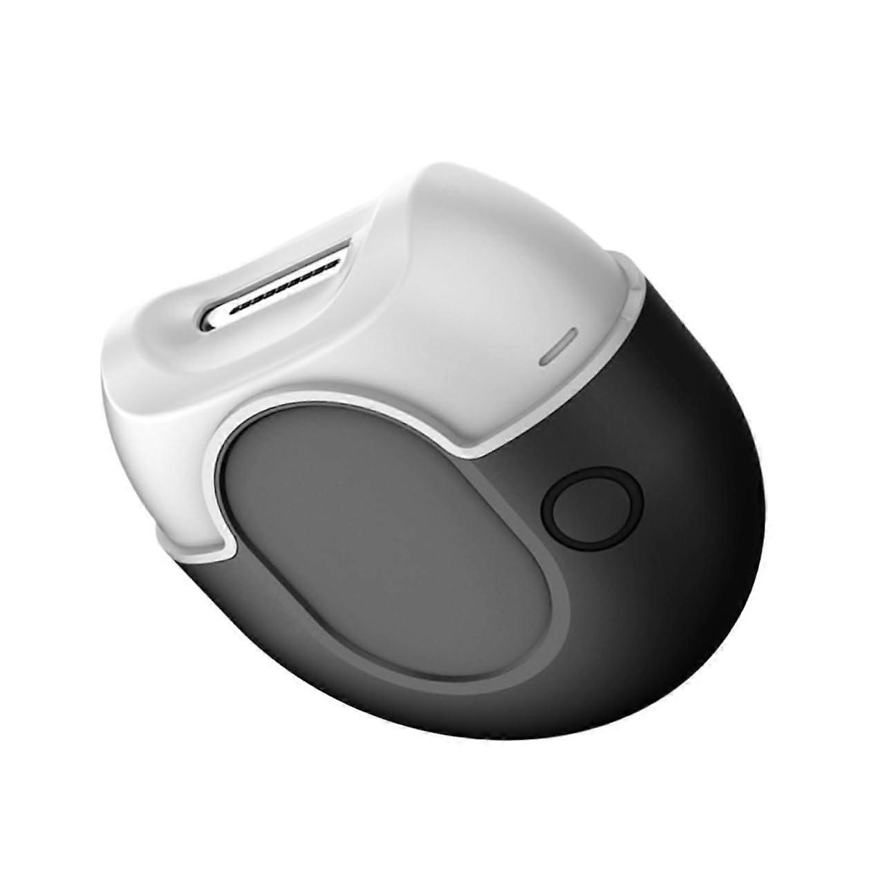 Nail Clippers with File Foldable Compact Design for Easy OneHand Use Manicure Pedicure Black