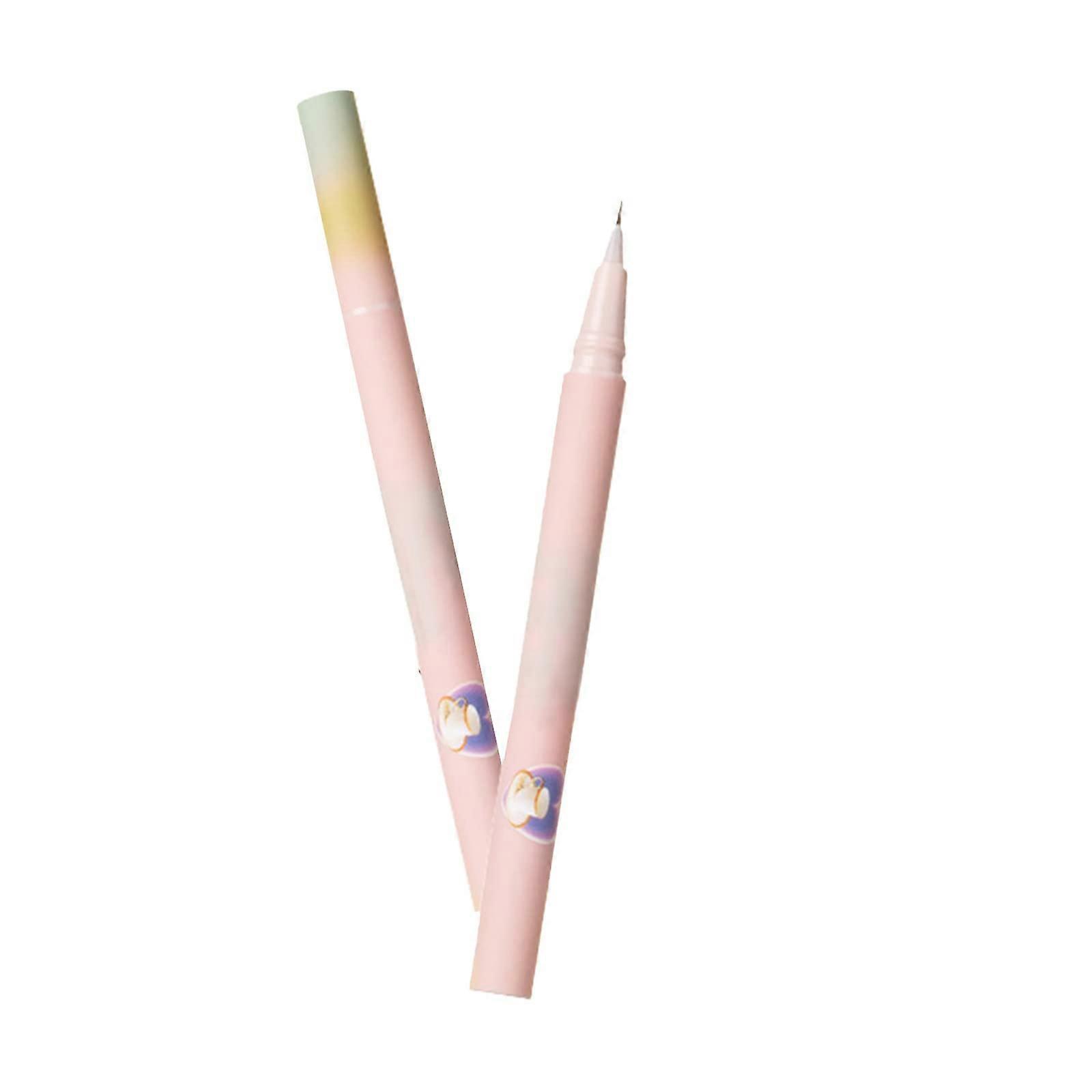 Liquid Eyeliner Pen Waterproof with Precise Ultrafine Tip SmudgeResistant Washable 1ml Black